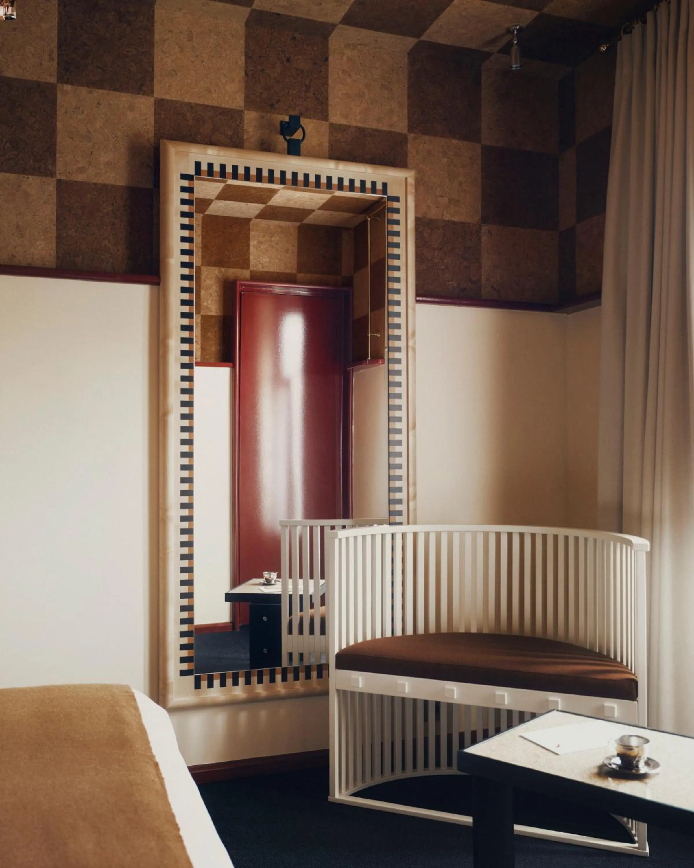 Seating area, Bed in Hôtel Luxia & Spa