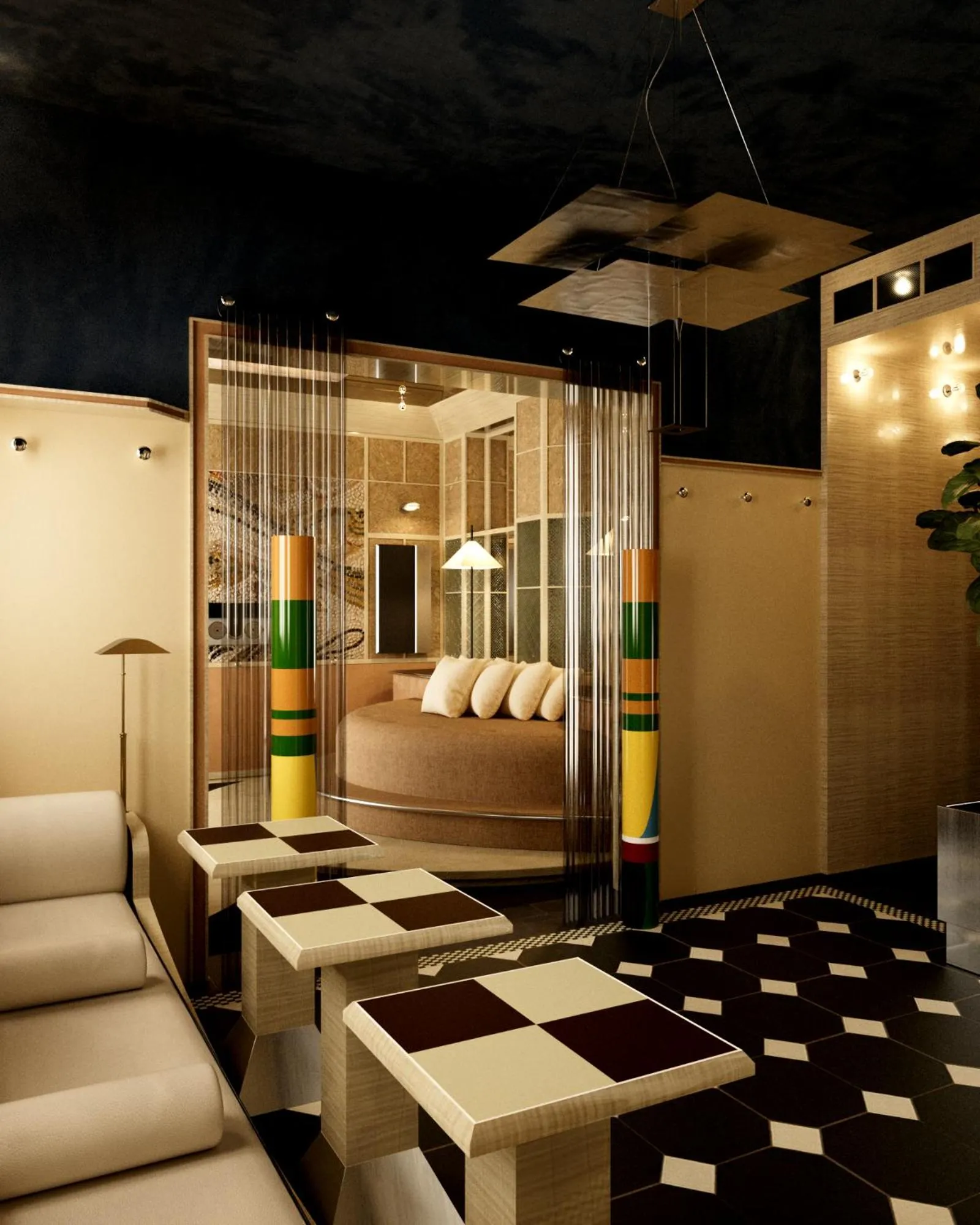 Lobby or reception in Hôtel Luxia & Spa