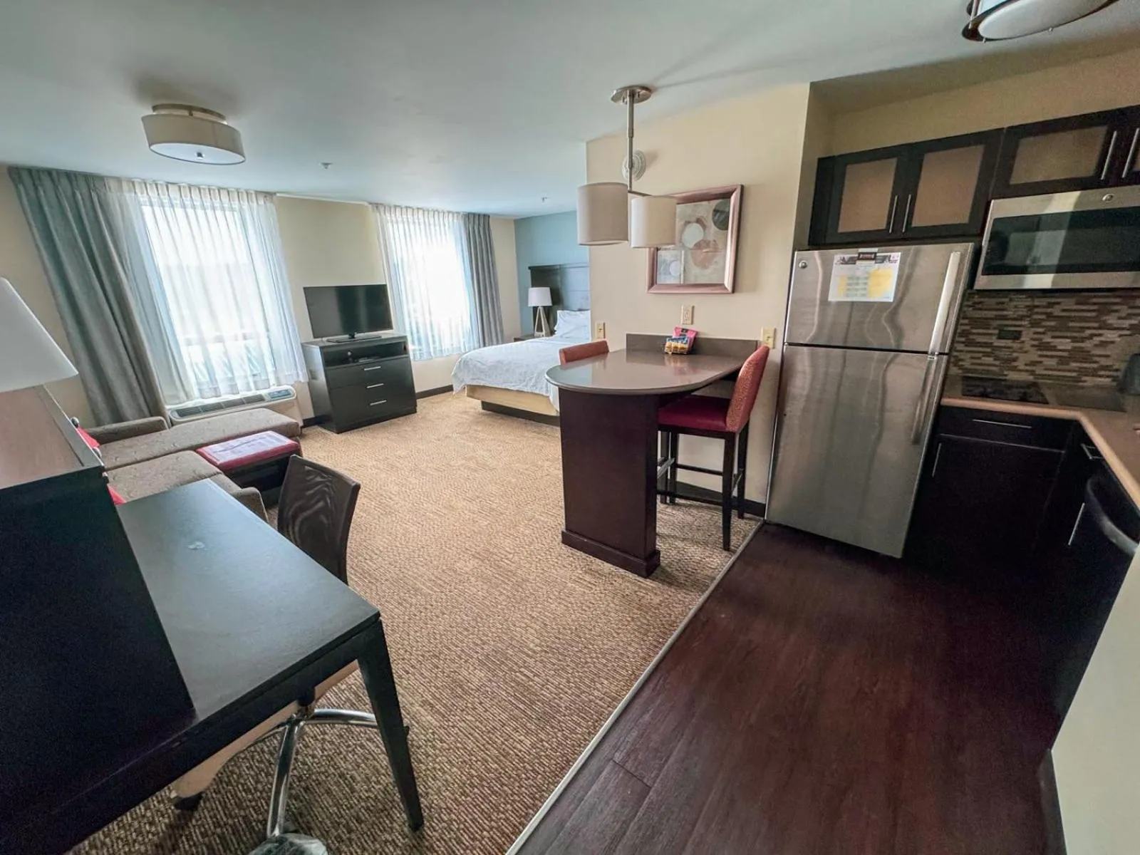 Bedroom in Staybridge Suites Marquette by IHG