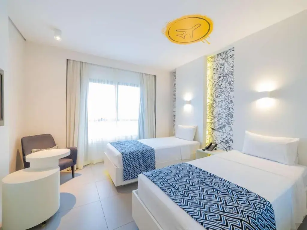 Standard Apartment with Twin Beds - single occupancy in Golden Tower Maracanaú by Fênix Hotéis Standard Apartment with Twin Beds - single occupancy in Golden Tower Maracanaú by Fênix Hotéis