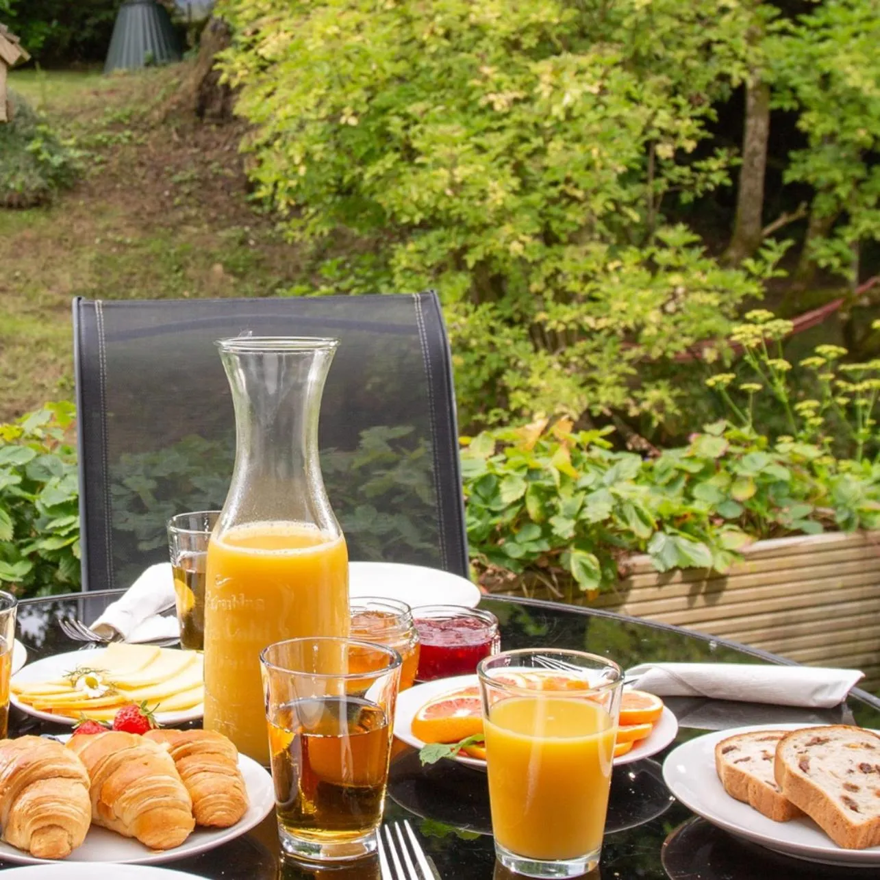 Patio in Beechwood Lodge