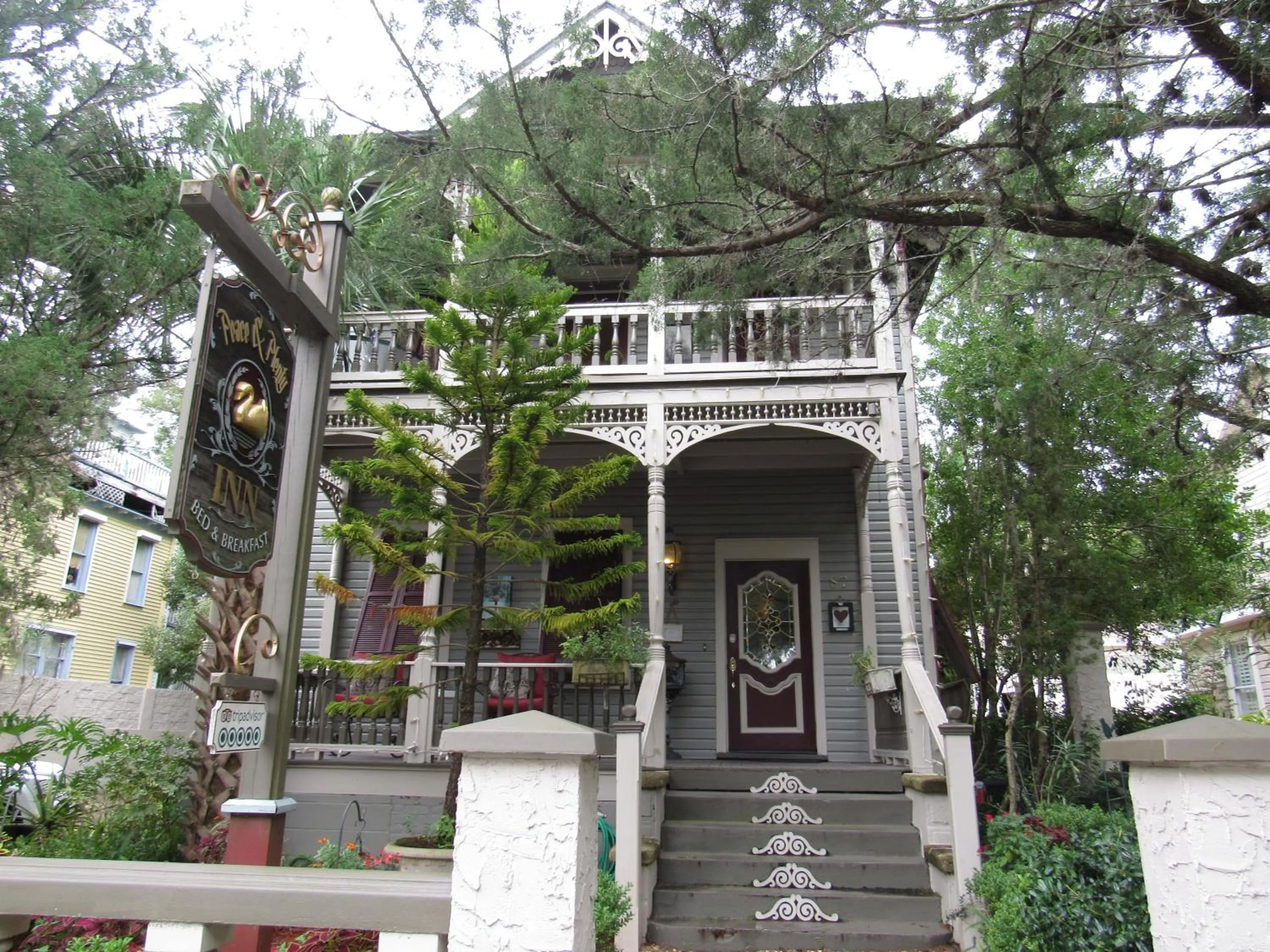 Facade/entrance in Peace & Plenty Inn Bed and Breakfast Downtown St Augustine-Adults Only