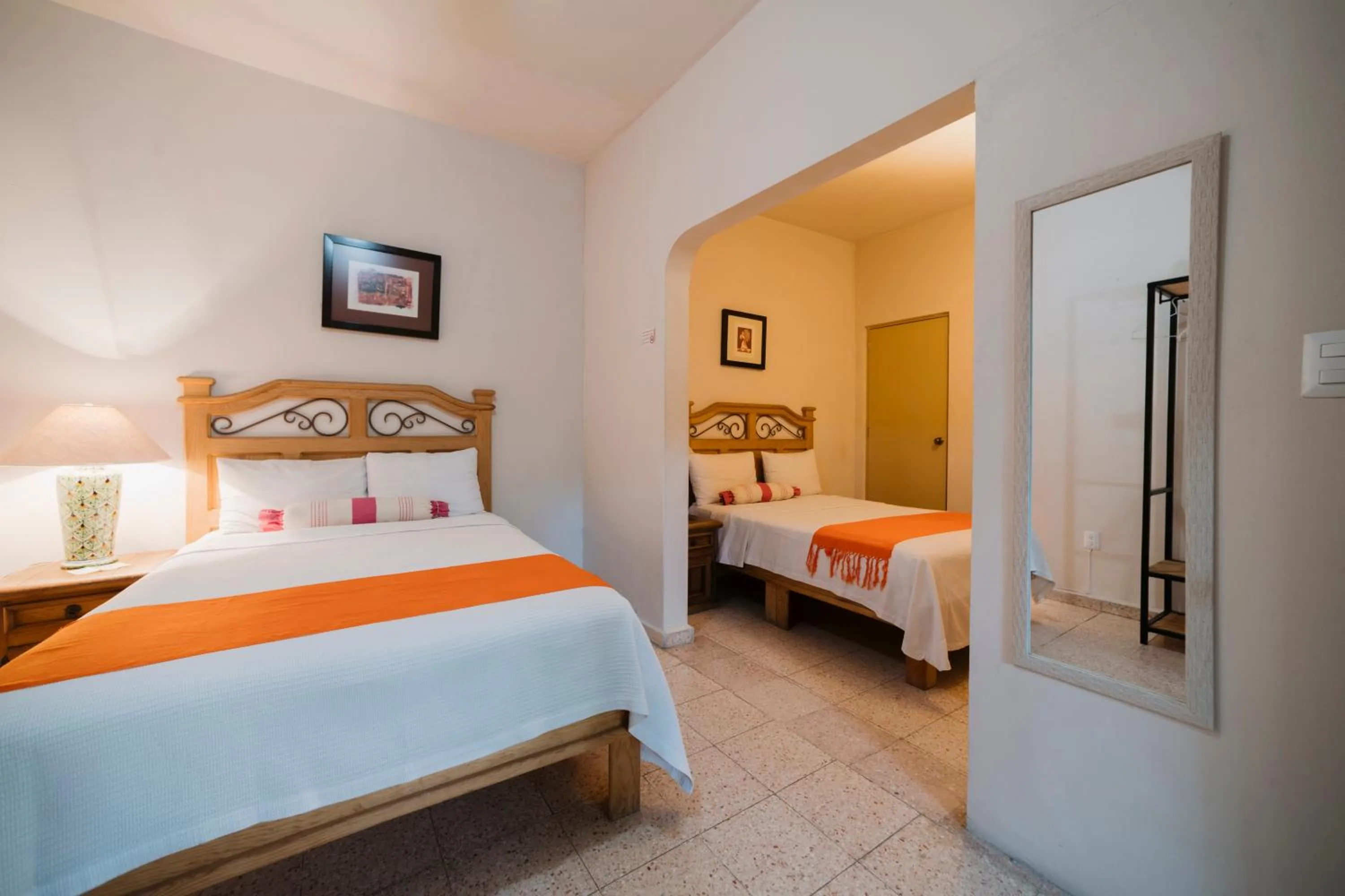 Bed in Hotel Casa Guivá