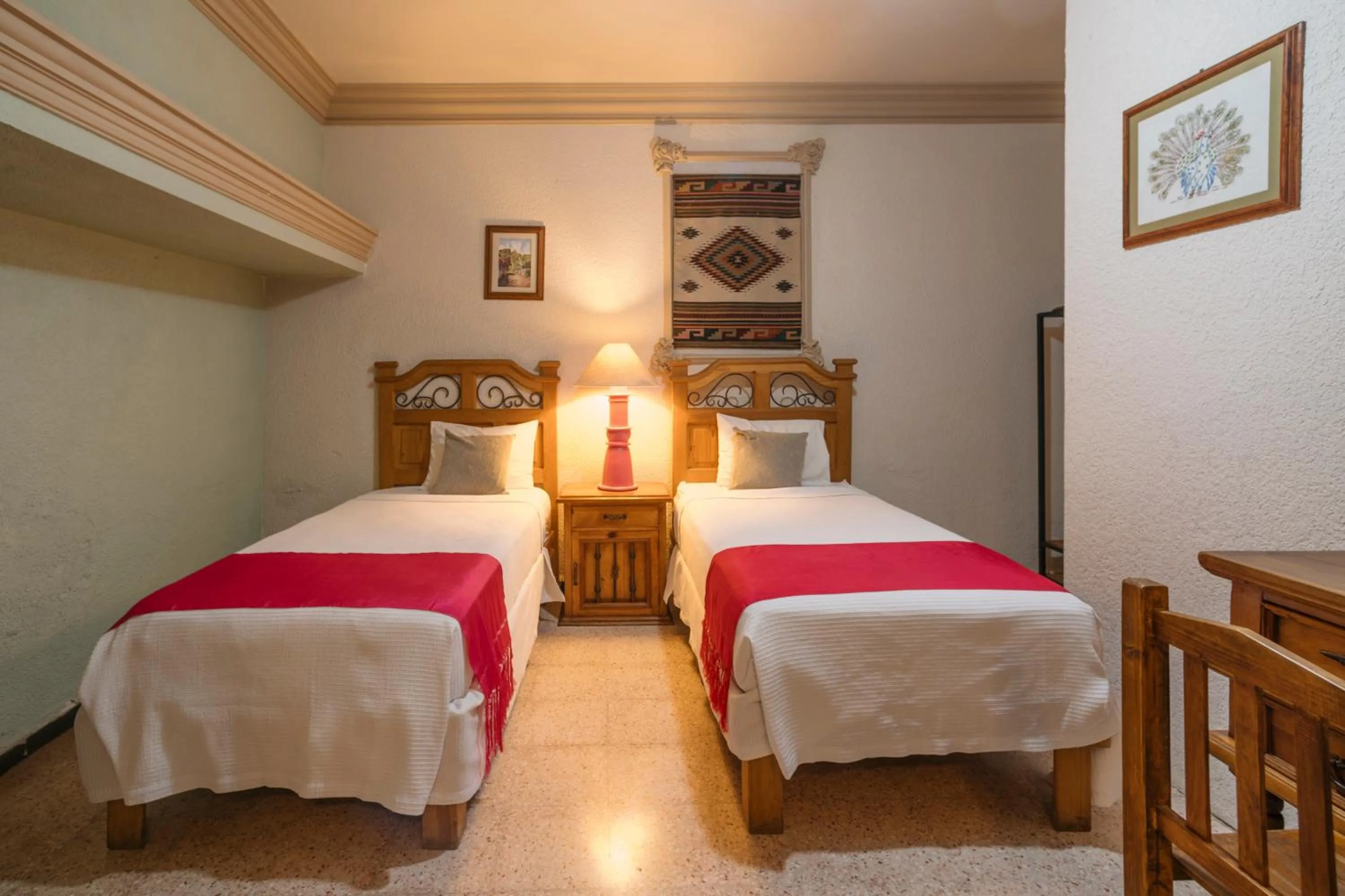 Bed in Hotel Casa Guivá