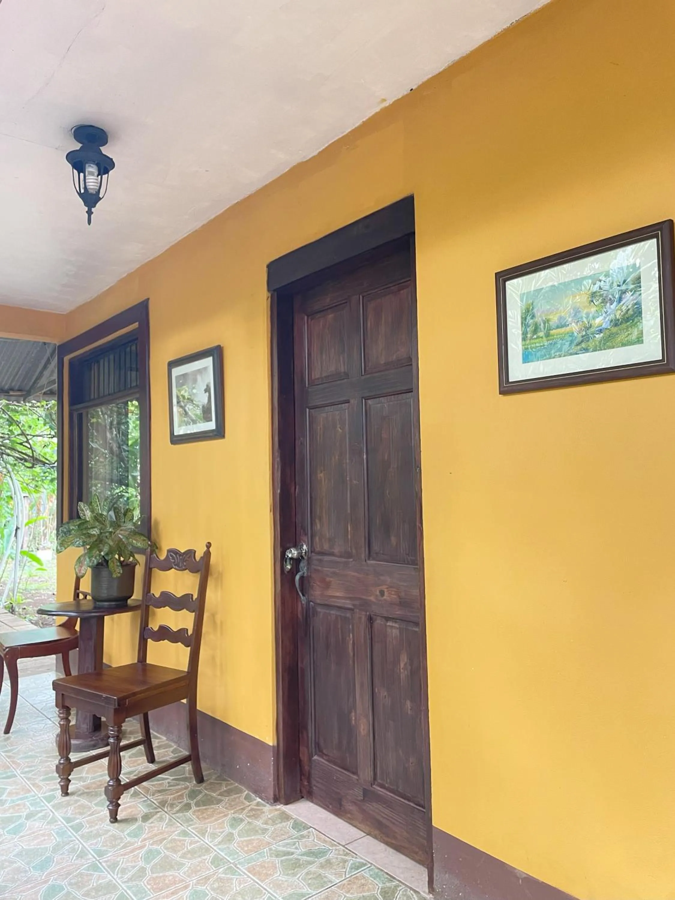 Seating area in Kakao Lodge & Garden Río Celeste