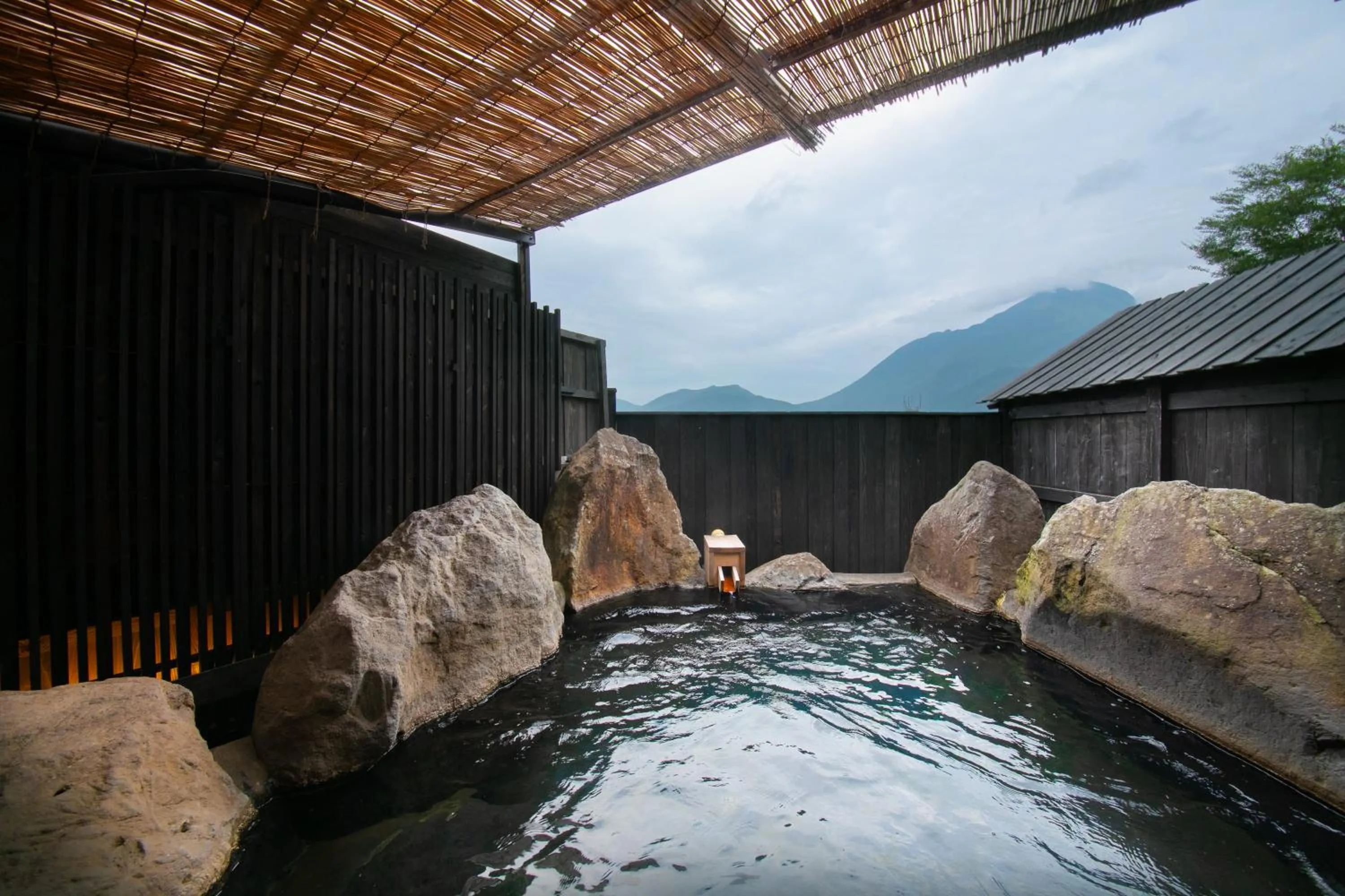 Open Air Bath in Yufuin Bath Satoyamasafu