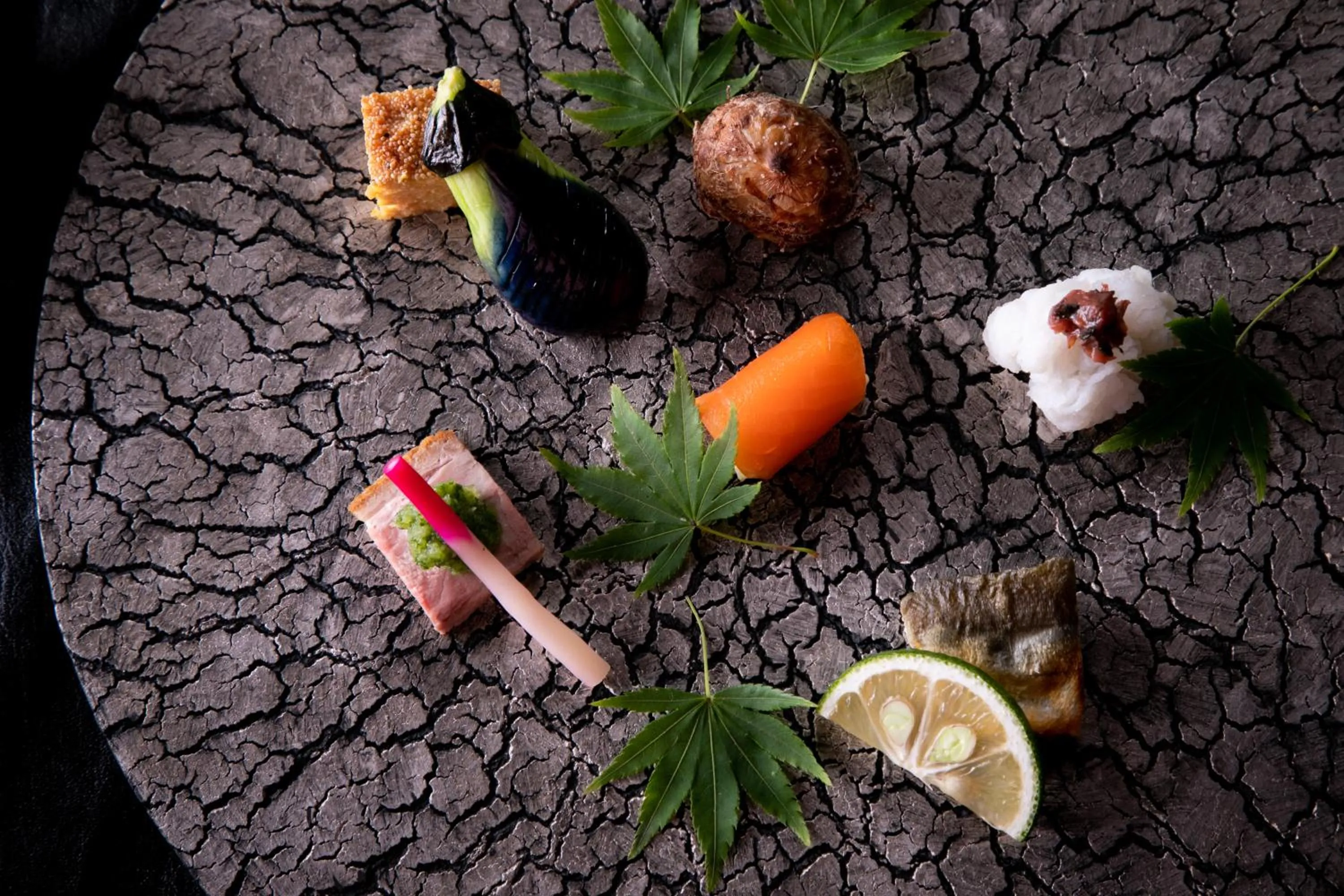 Food close-up in Yufuin Bath Satoyamasafu