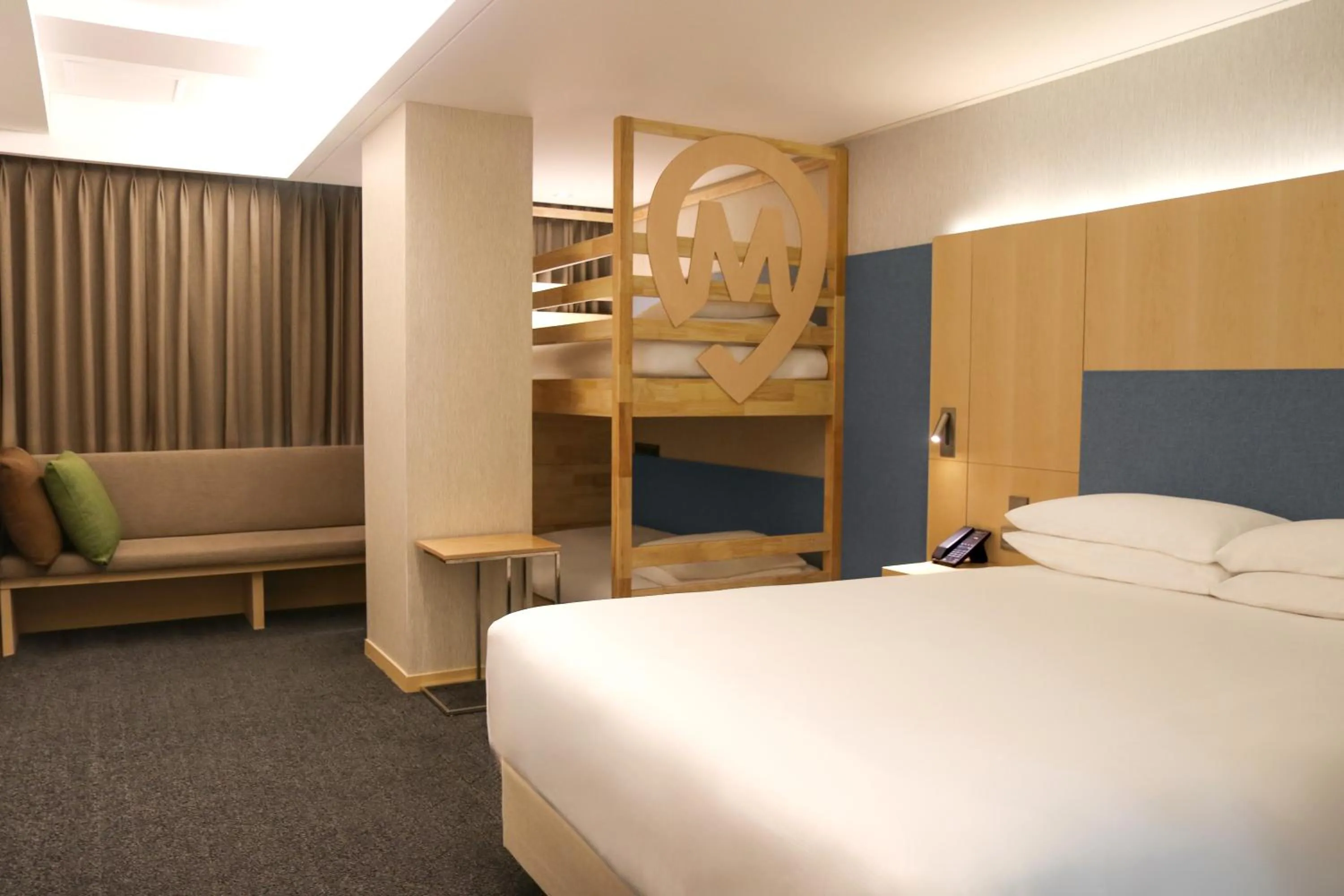 Bed in Hotel Midcity Myeongdong