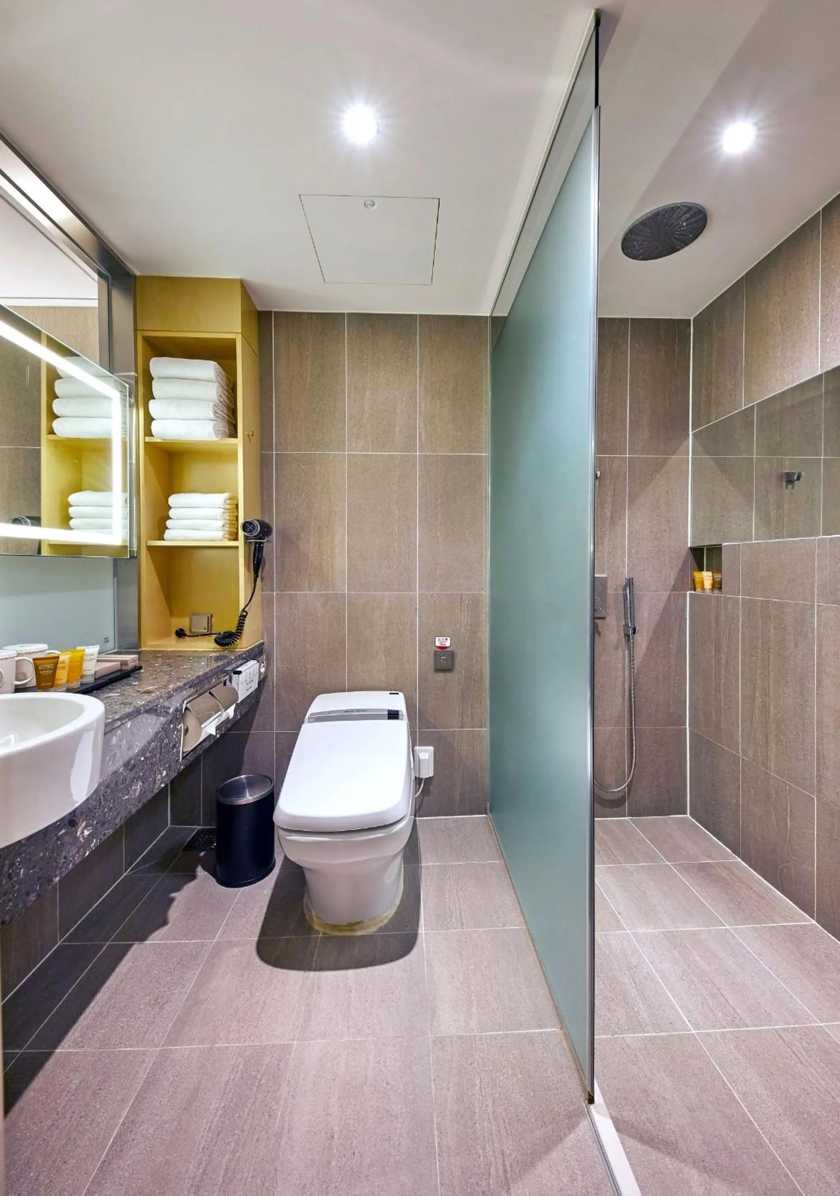 Shower in Hotel Midcity Myeongdong