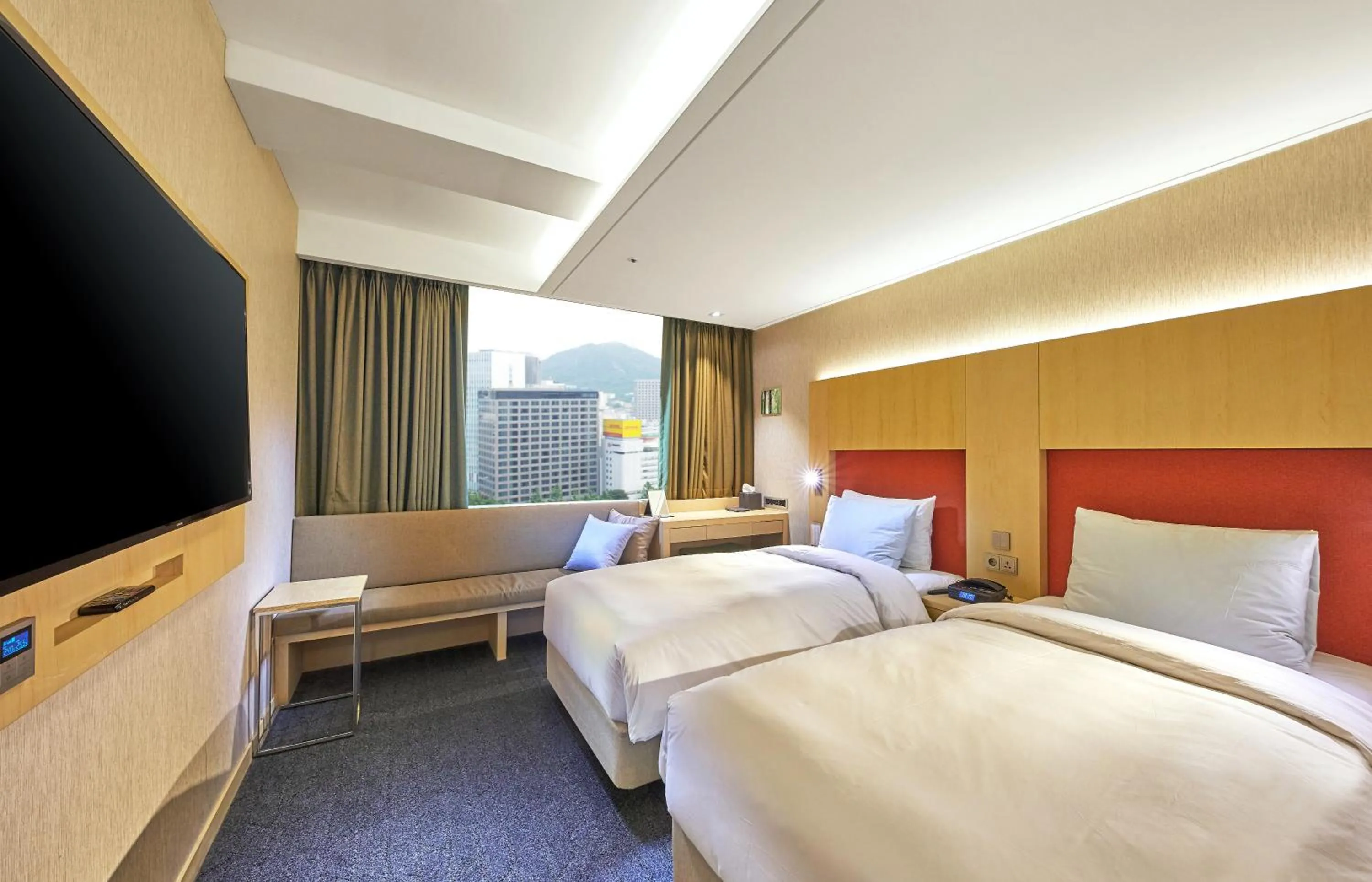Bed in Hotel Midcity Myeongdong