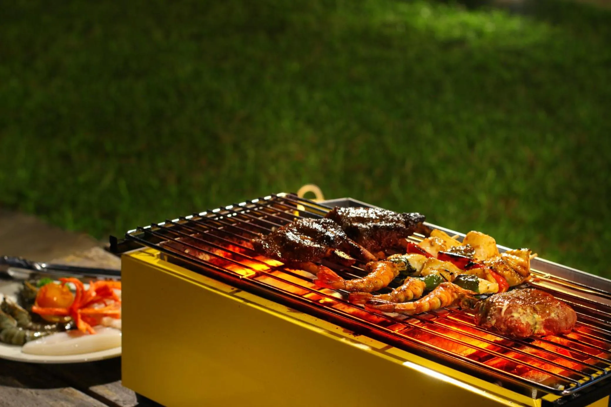 BBQ facilities in The Kirana Ungasan