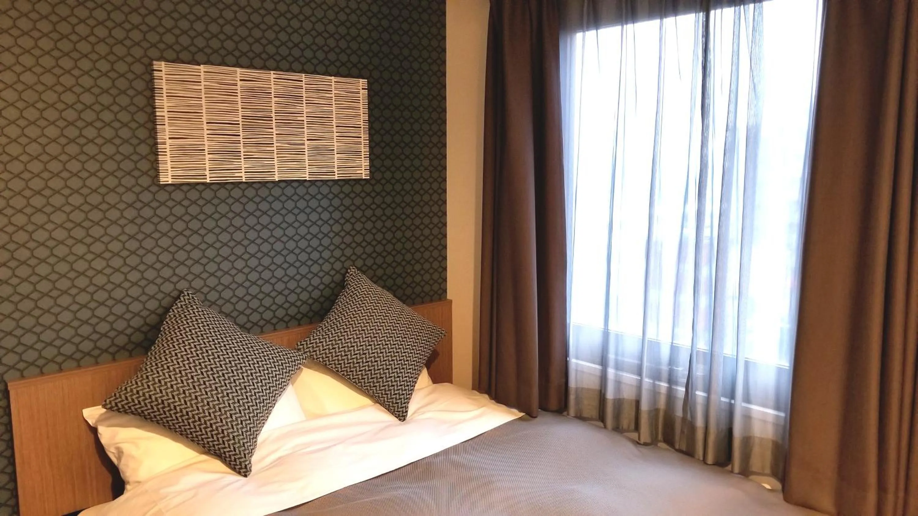 Bed in Hotel Sun Royal Utsunomiya