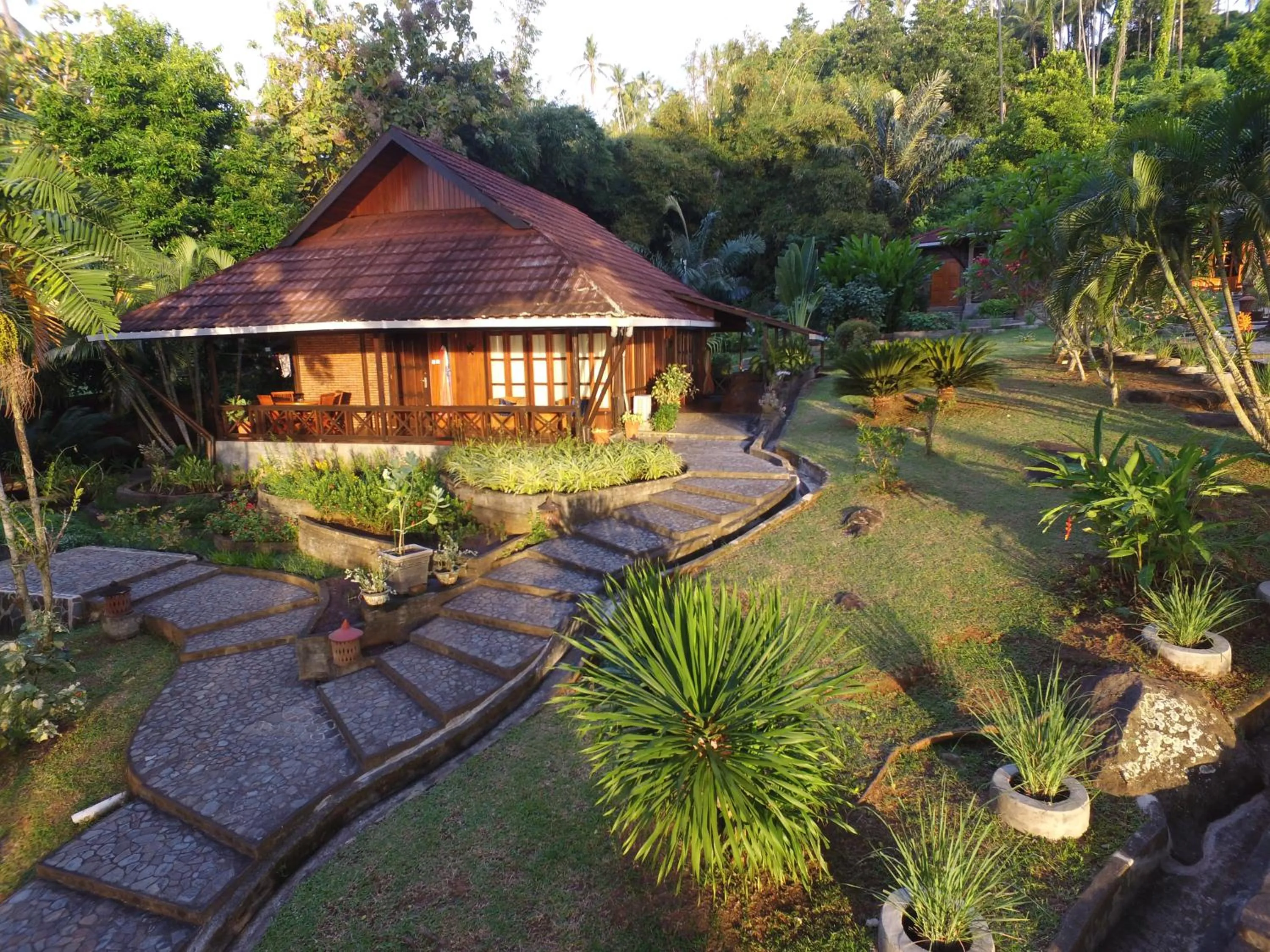 Property building in Lumbalumba Resort - Manado