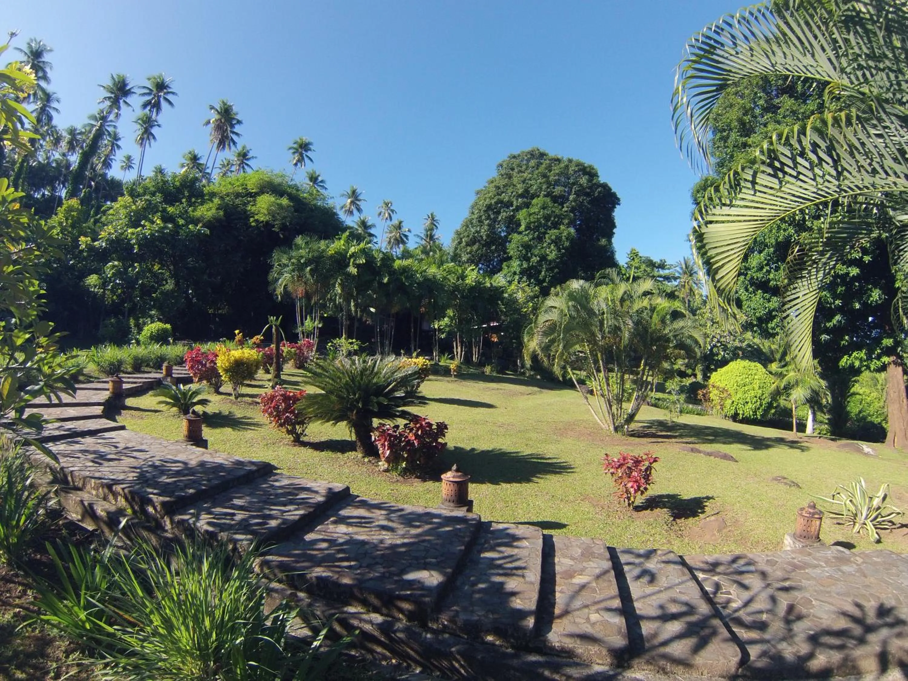 Garden in Lumbalumba Resort - Manado