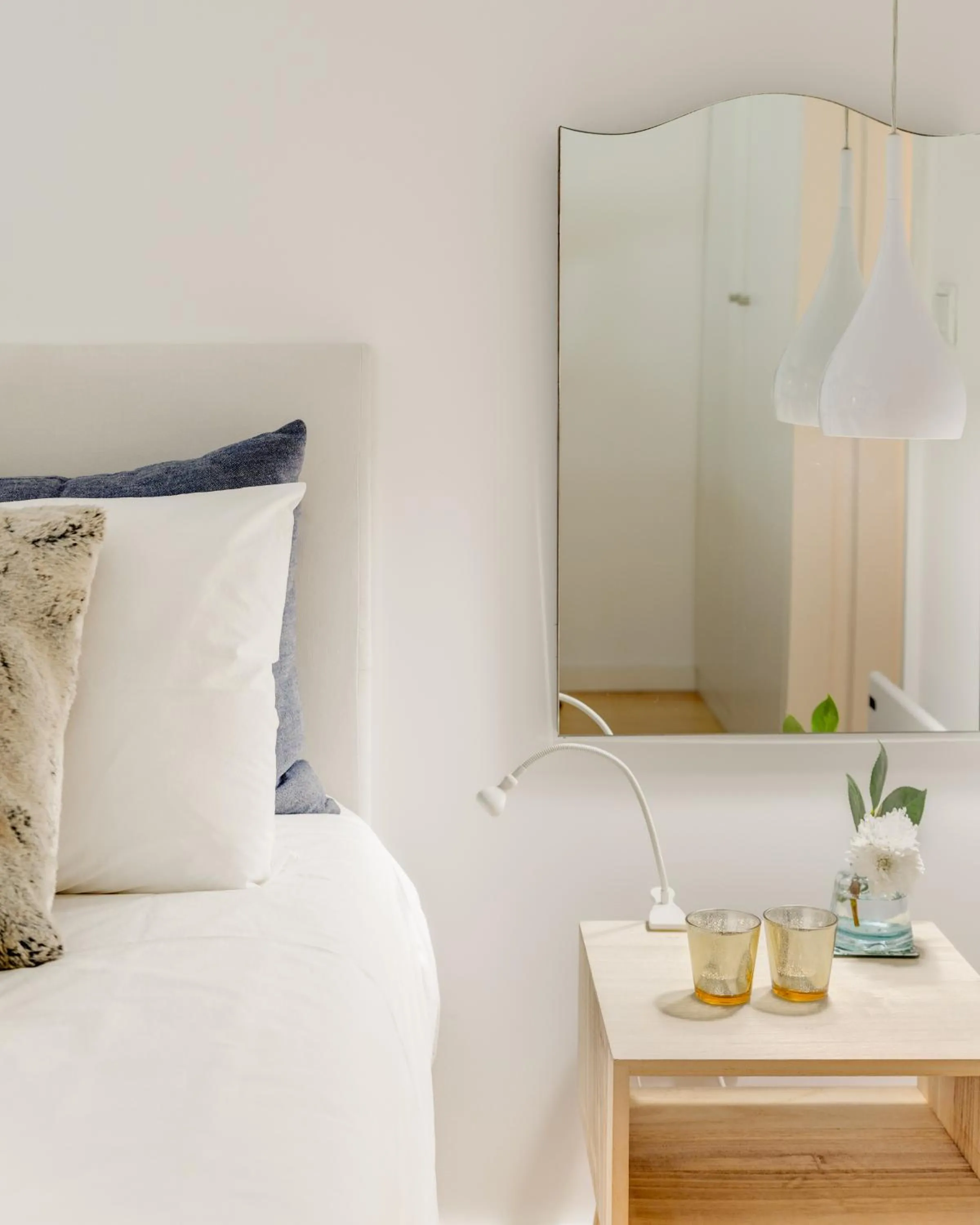 Bed in Janika's Apartment