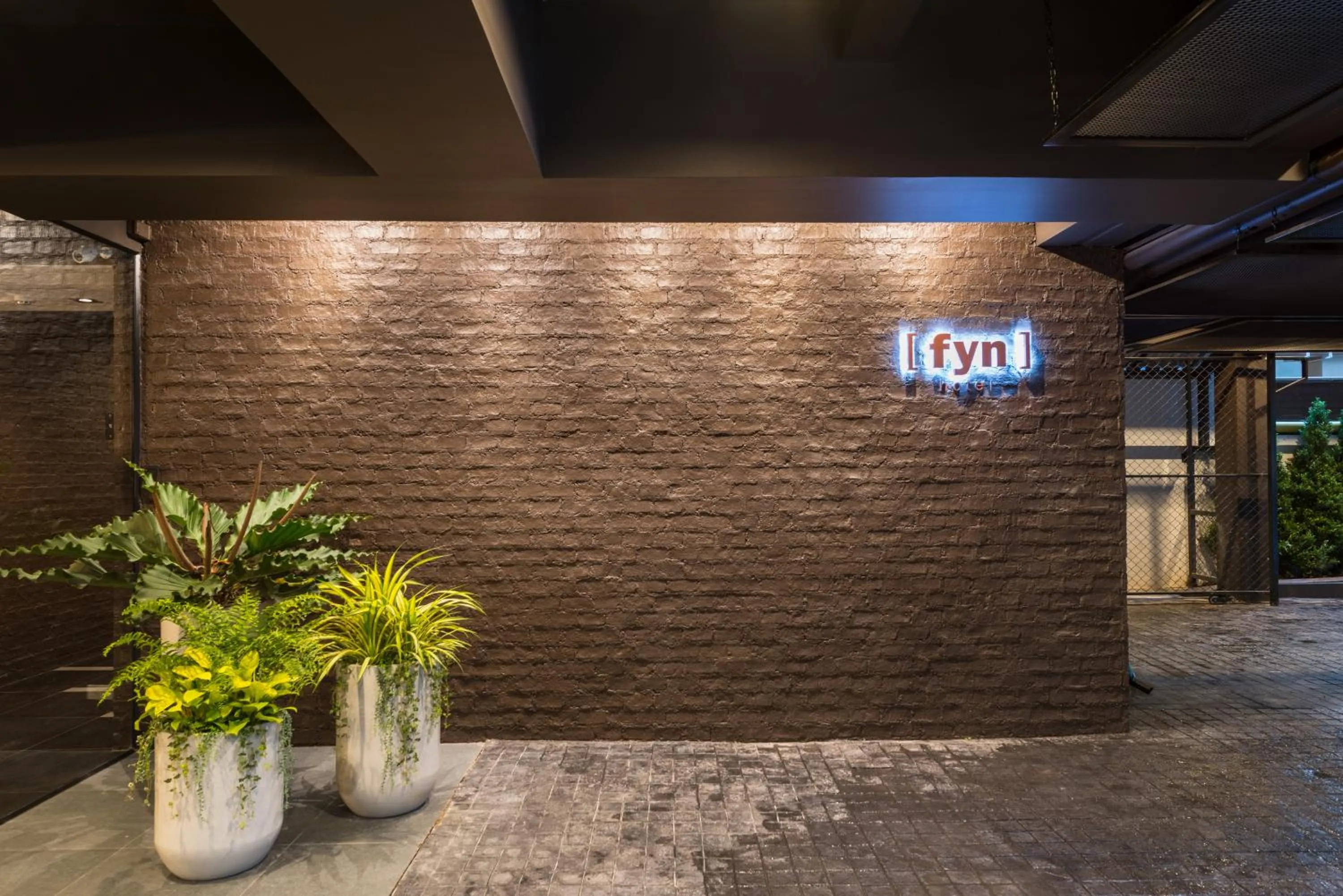 Facade/entrance in Fyn Hotel