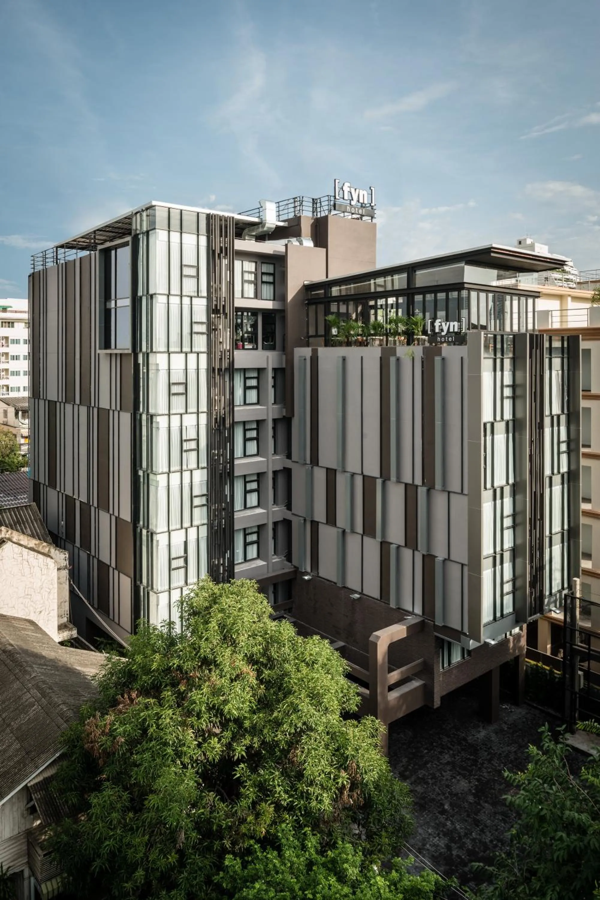 Bird's eye view in Fyn Hotel