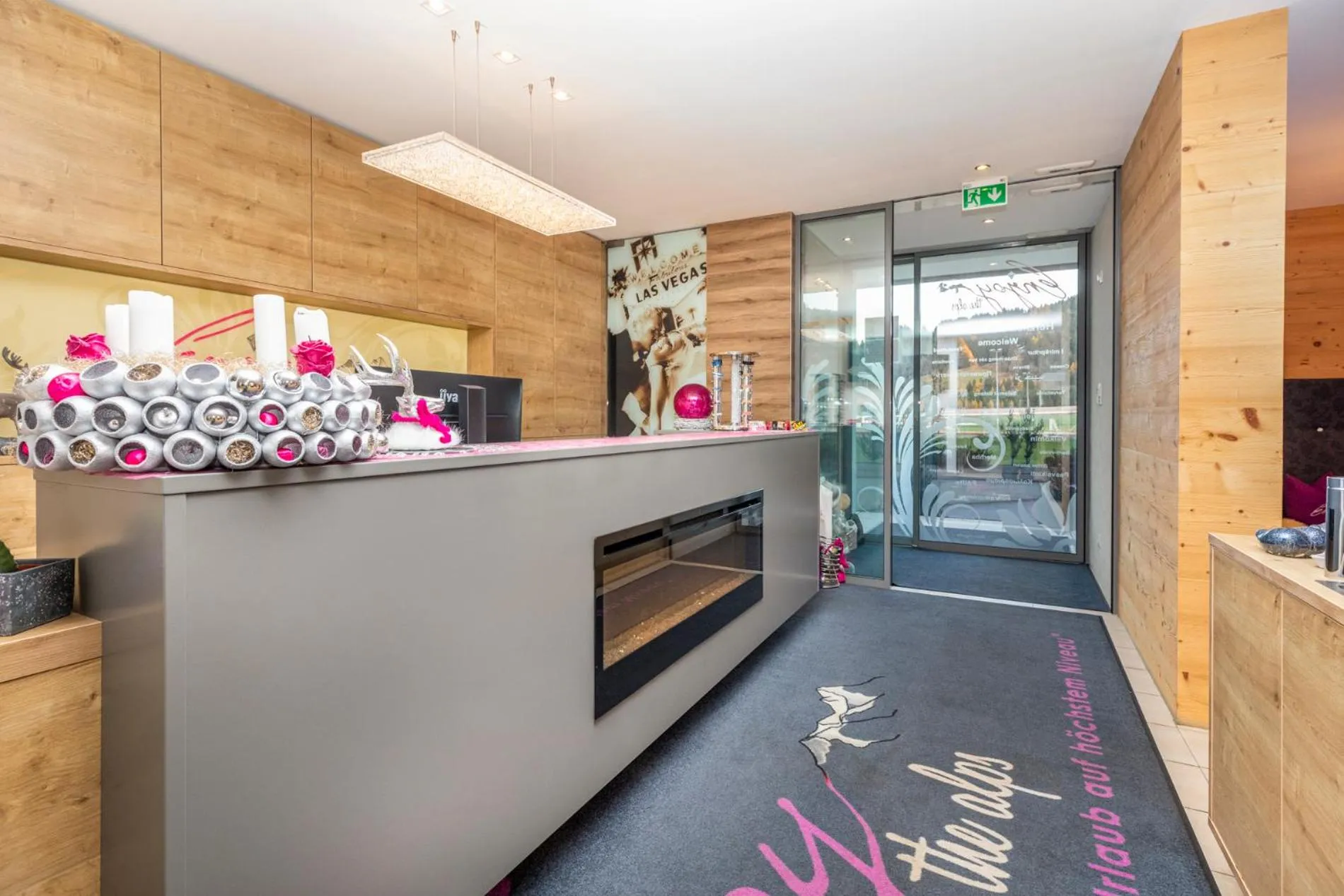 Lobby or reception in Enjoy The Alps