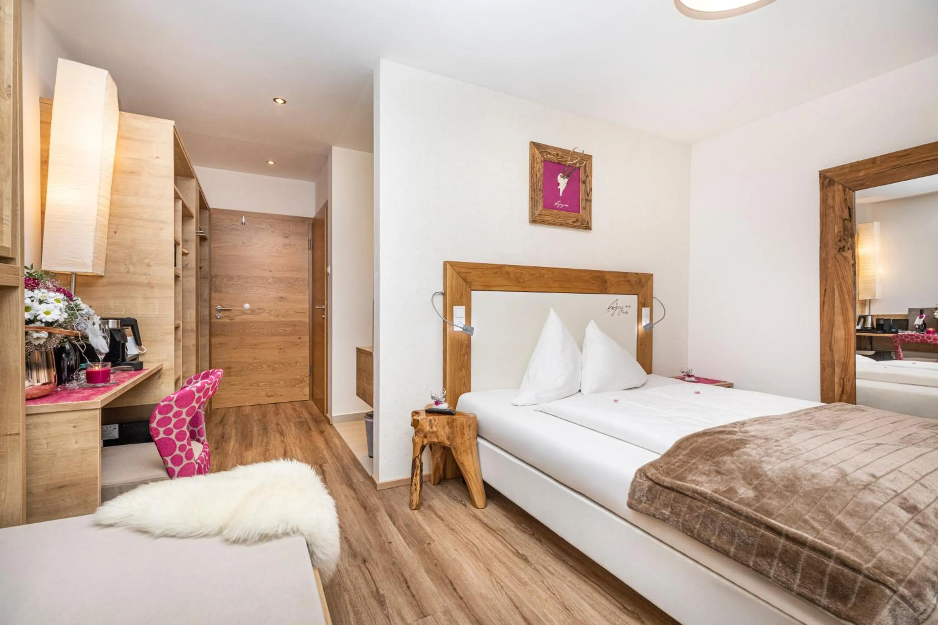 Bed in Enjoy The Alps