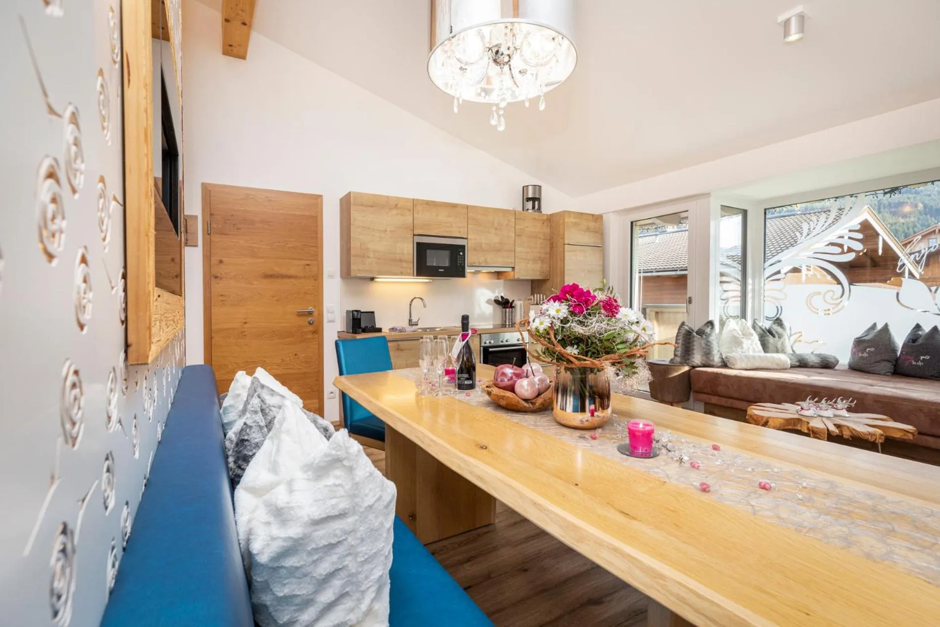 Kitchen or kitchenette in Enjoy The Alps