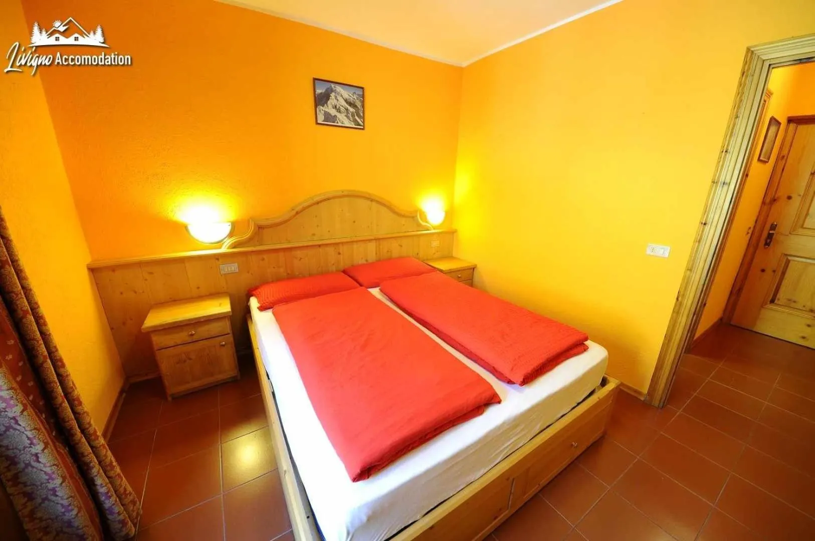 Bed in Casa Florin Giumel by Livigno Accomodation