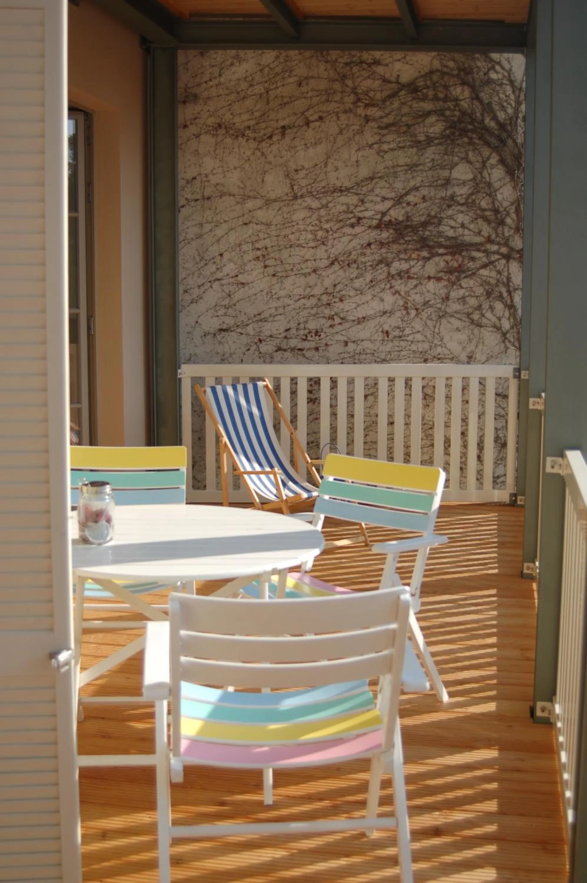 Balcony/Terrace in Schloss-und Seeblick Apartment