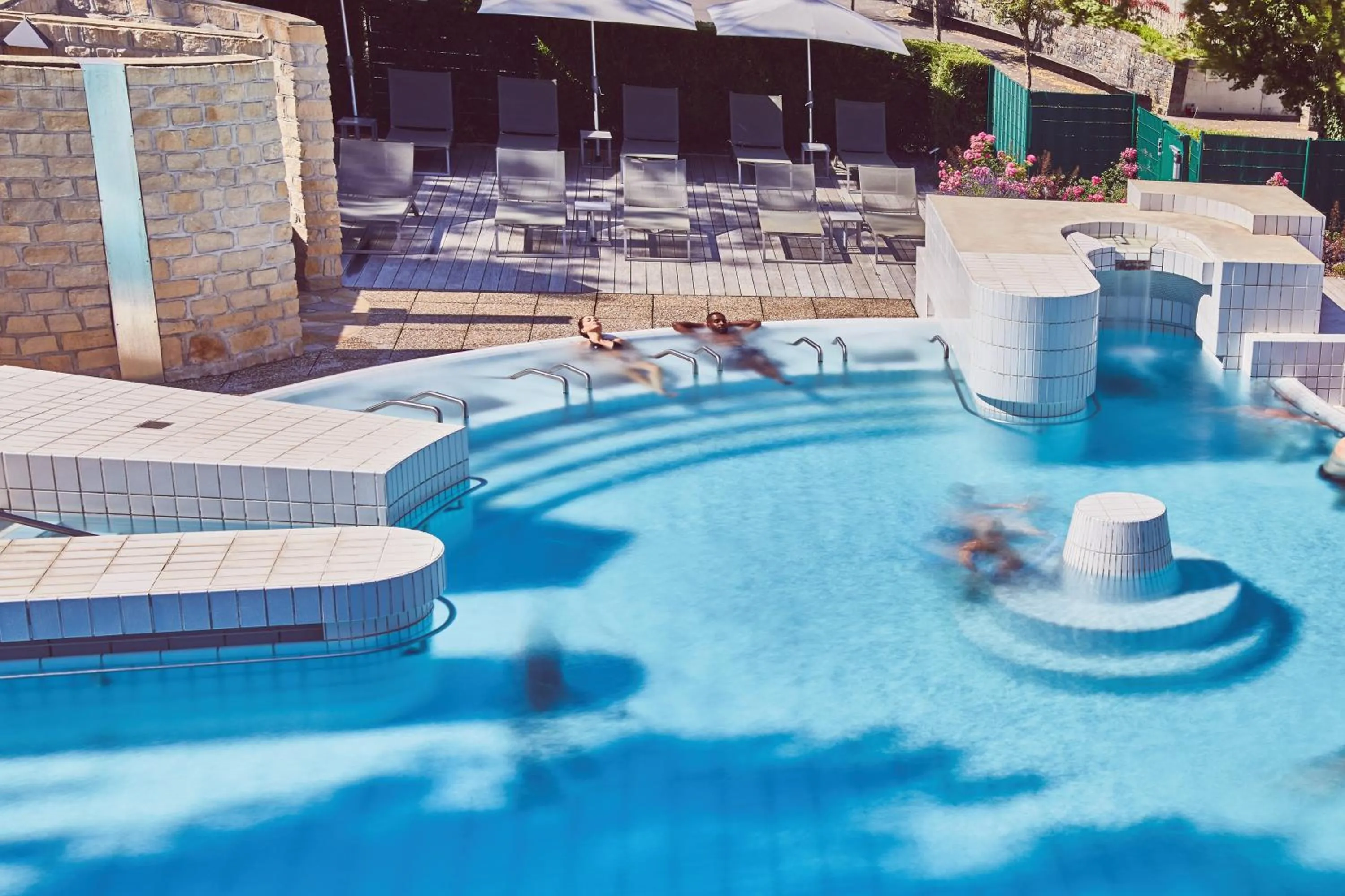 Pool view in Mondorf Parc Hotel & Spa