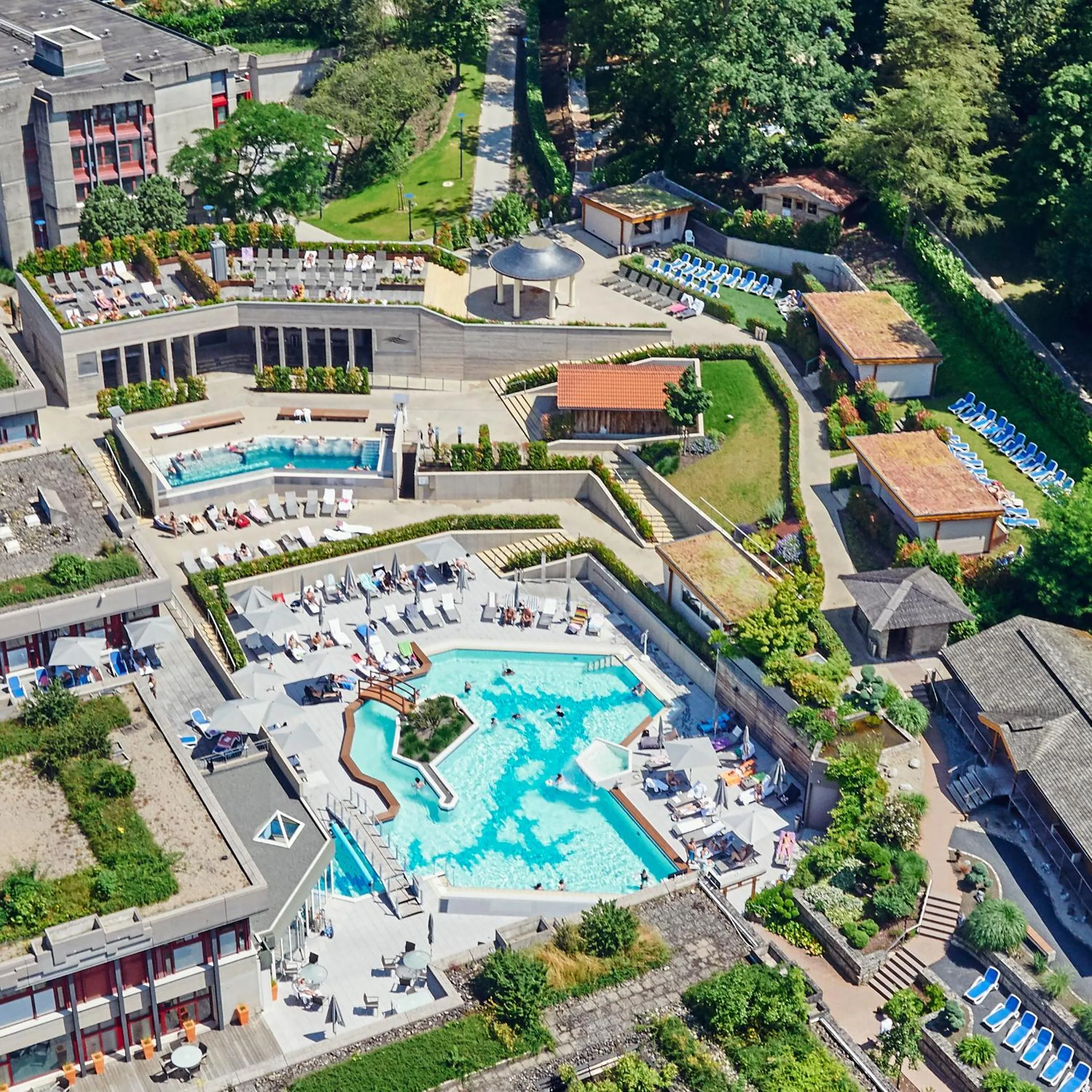 Bird's eye view in Mondorf Parc Hotel & Spa