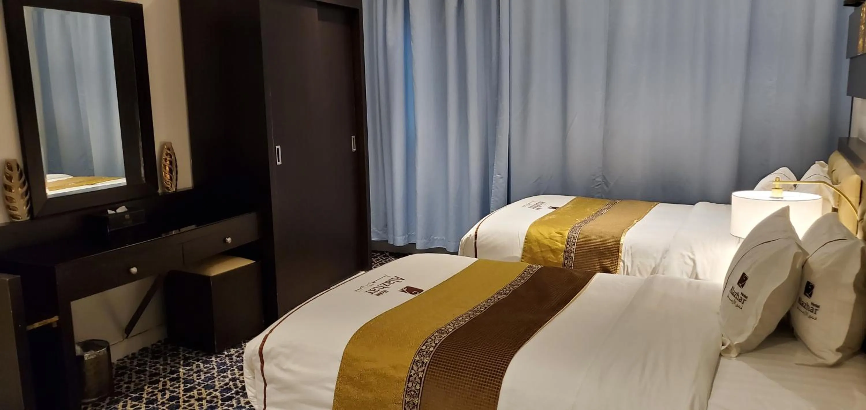 Bed in Alazhar Palace Hotel