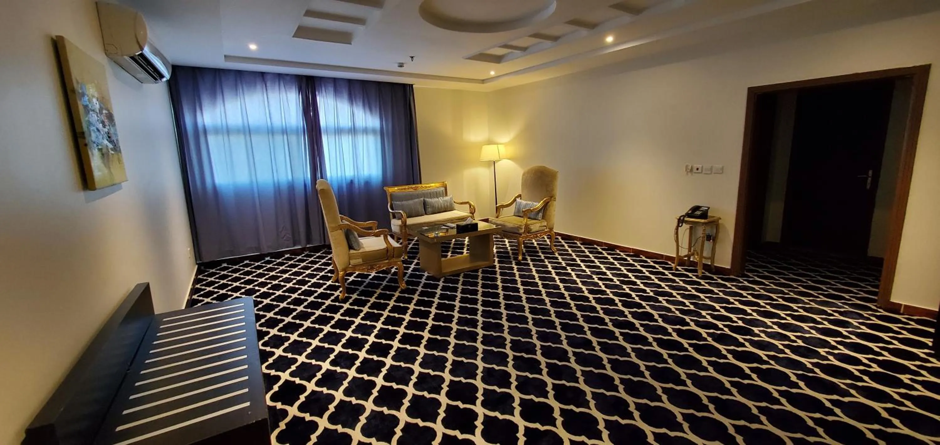 Seating area in Alazhar Palace Hotel