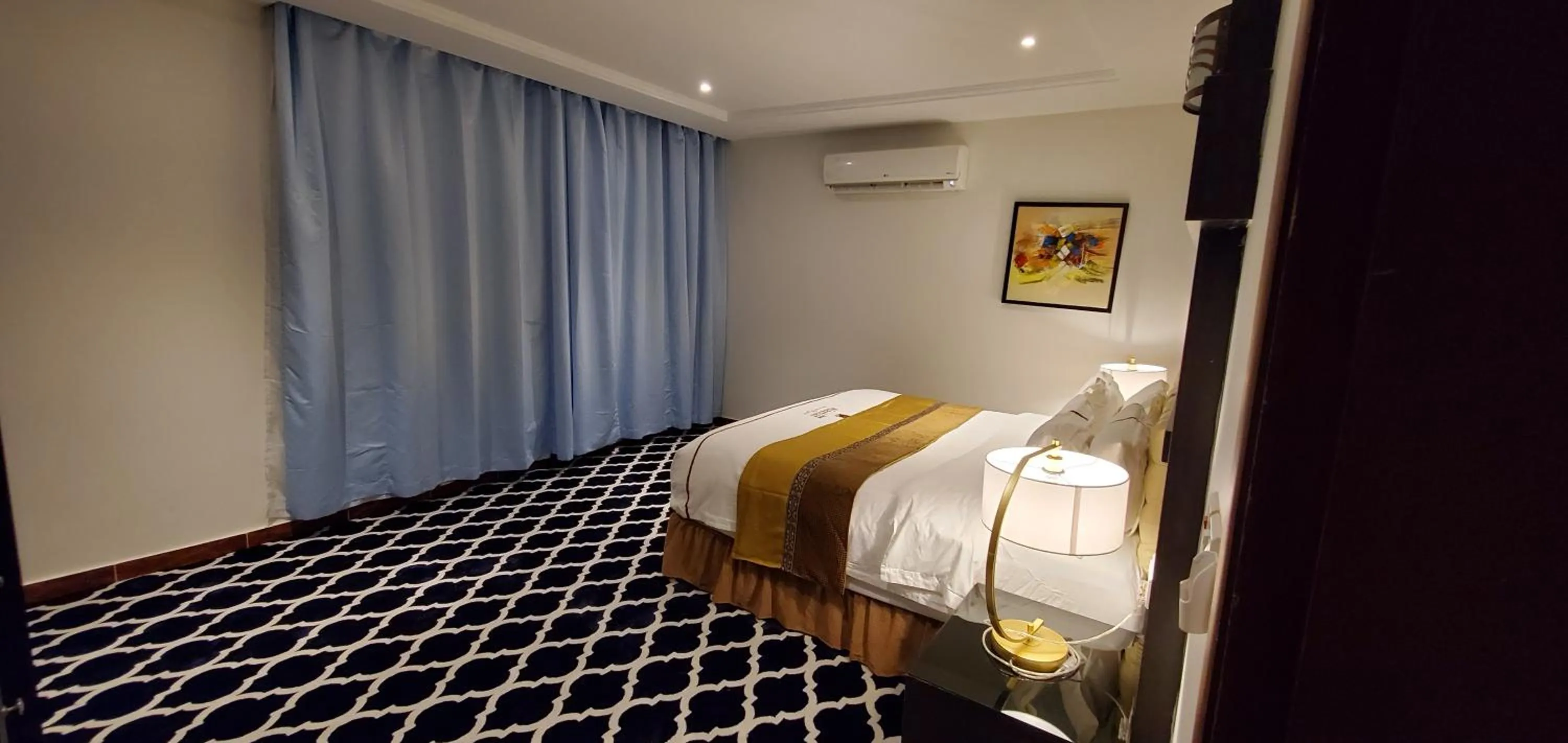 Bed in Alazhar Palace Hotel