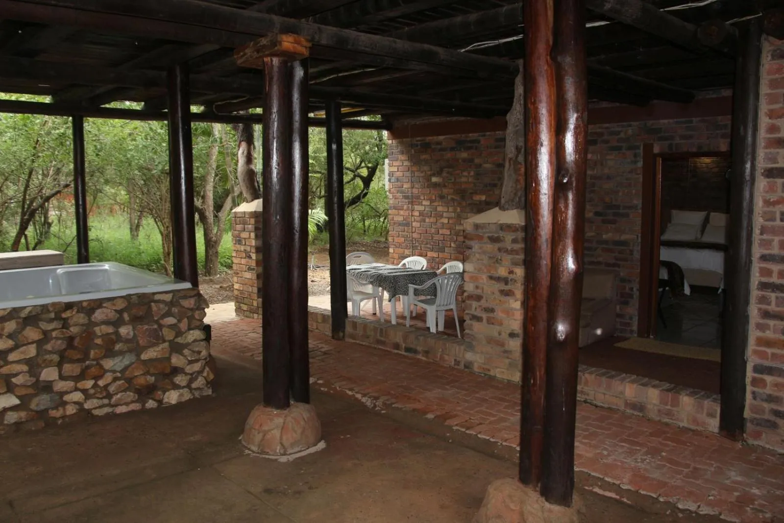 Patio in Jabula Kruger Safari Lodge