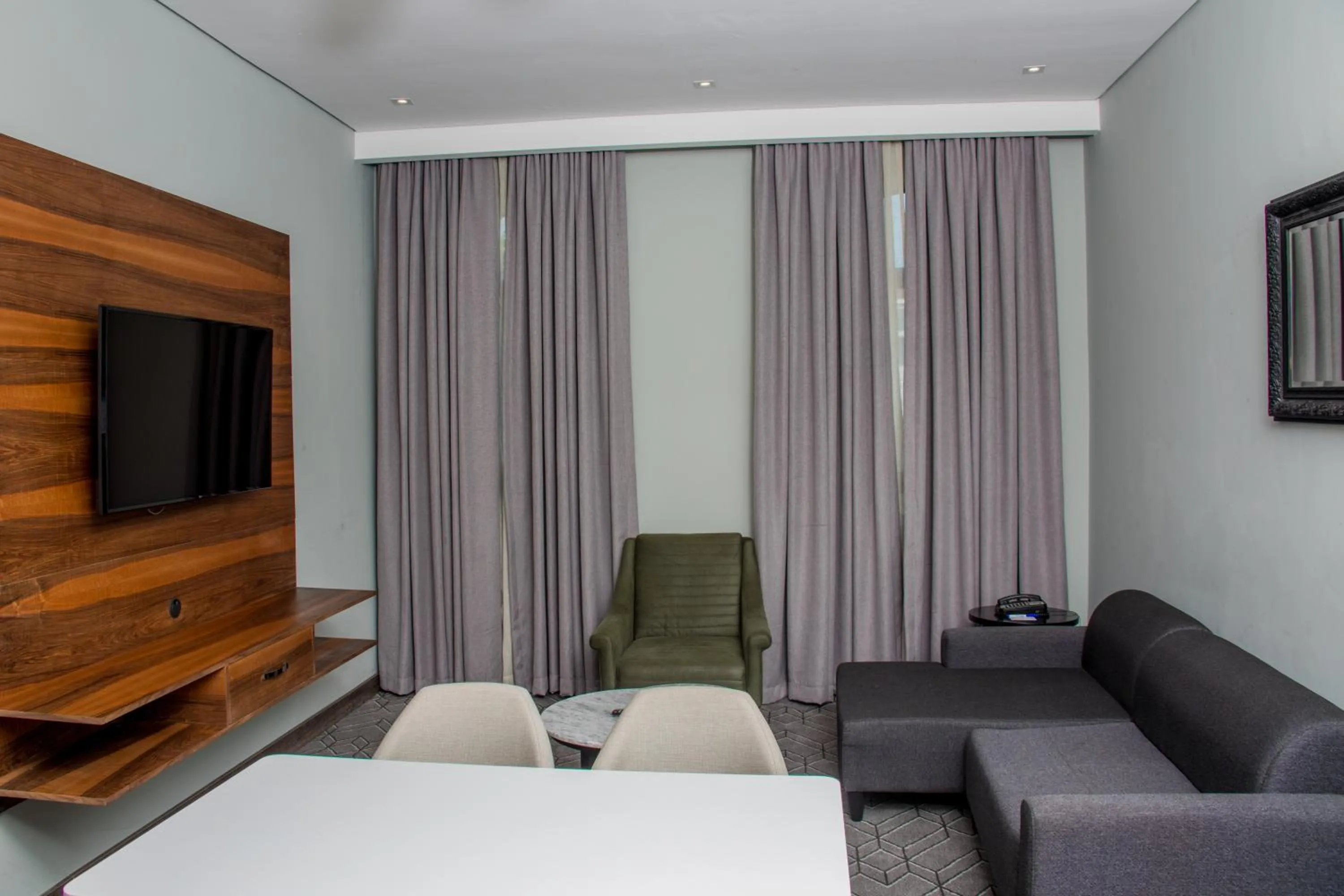 Seating area, Bed in Radisson Lagos Ikeja