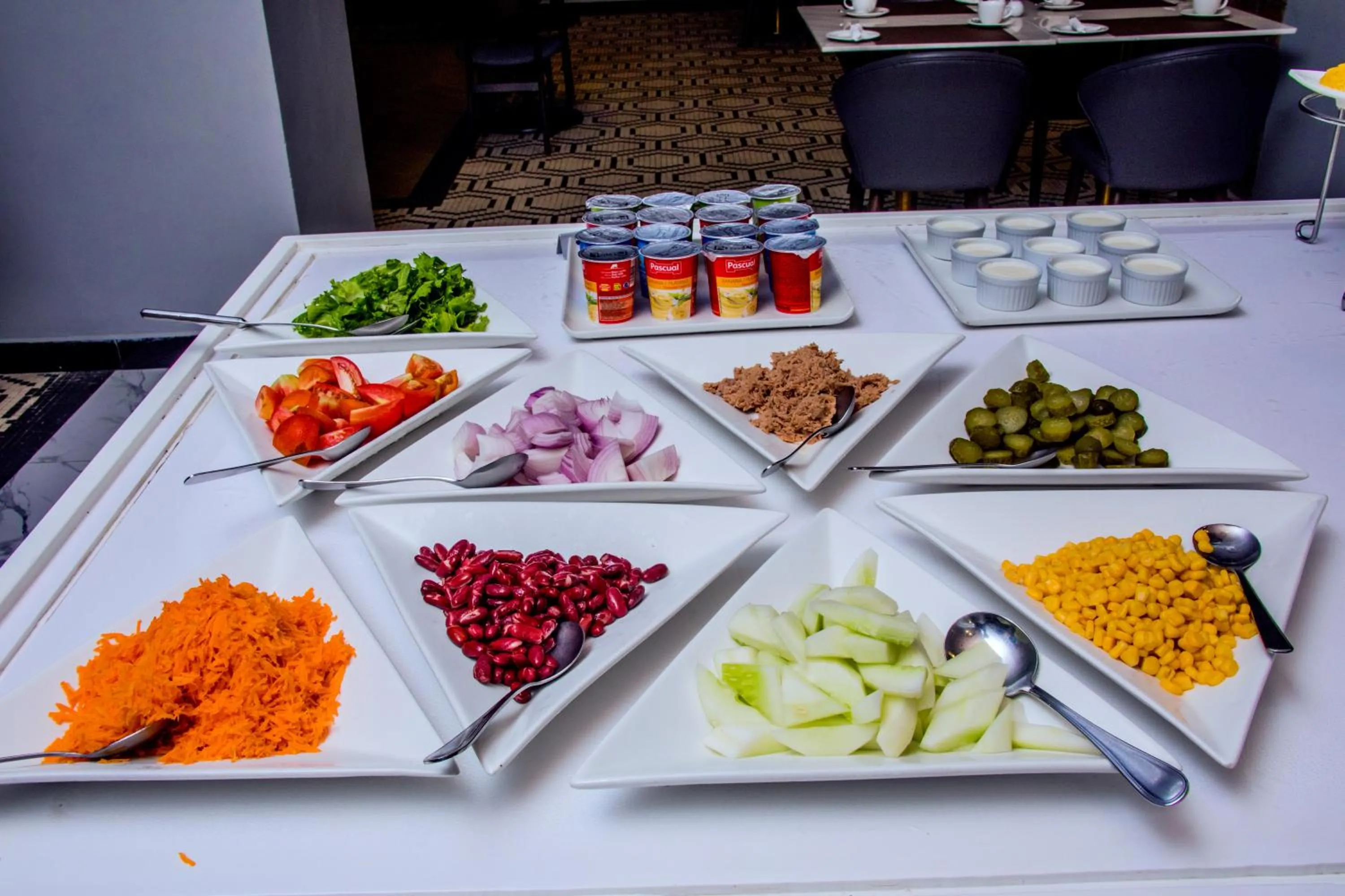 Continental breakfast in Radisson Lagos Ikeja