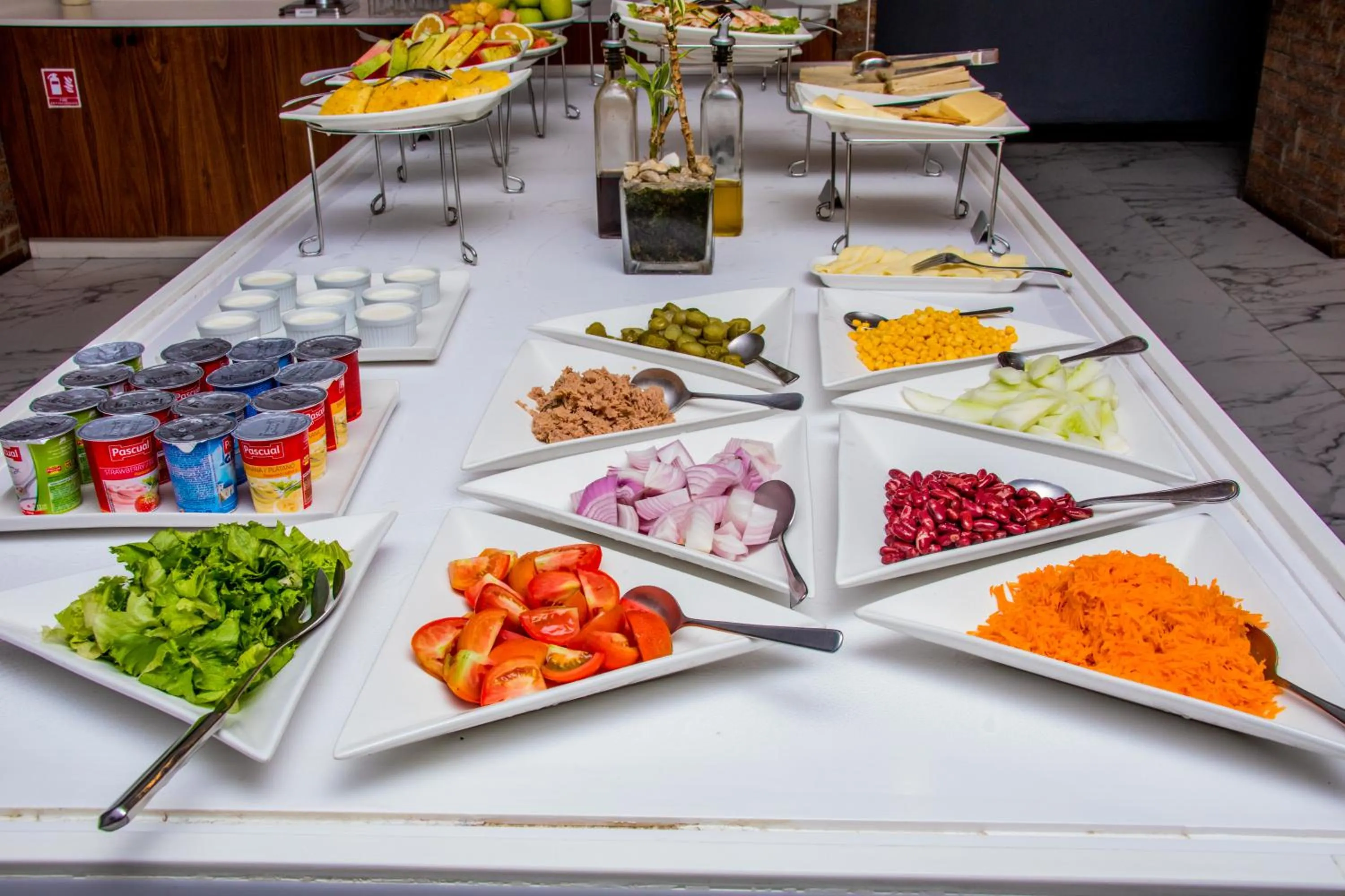 Continental breakfast in Radisson Lagos Ikeja