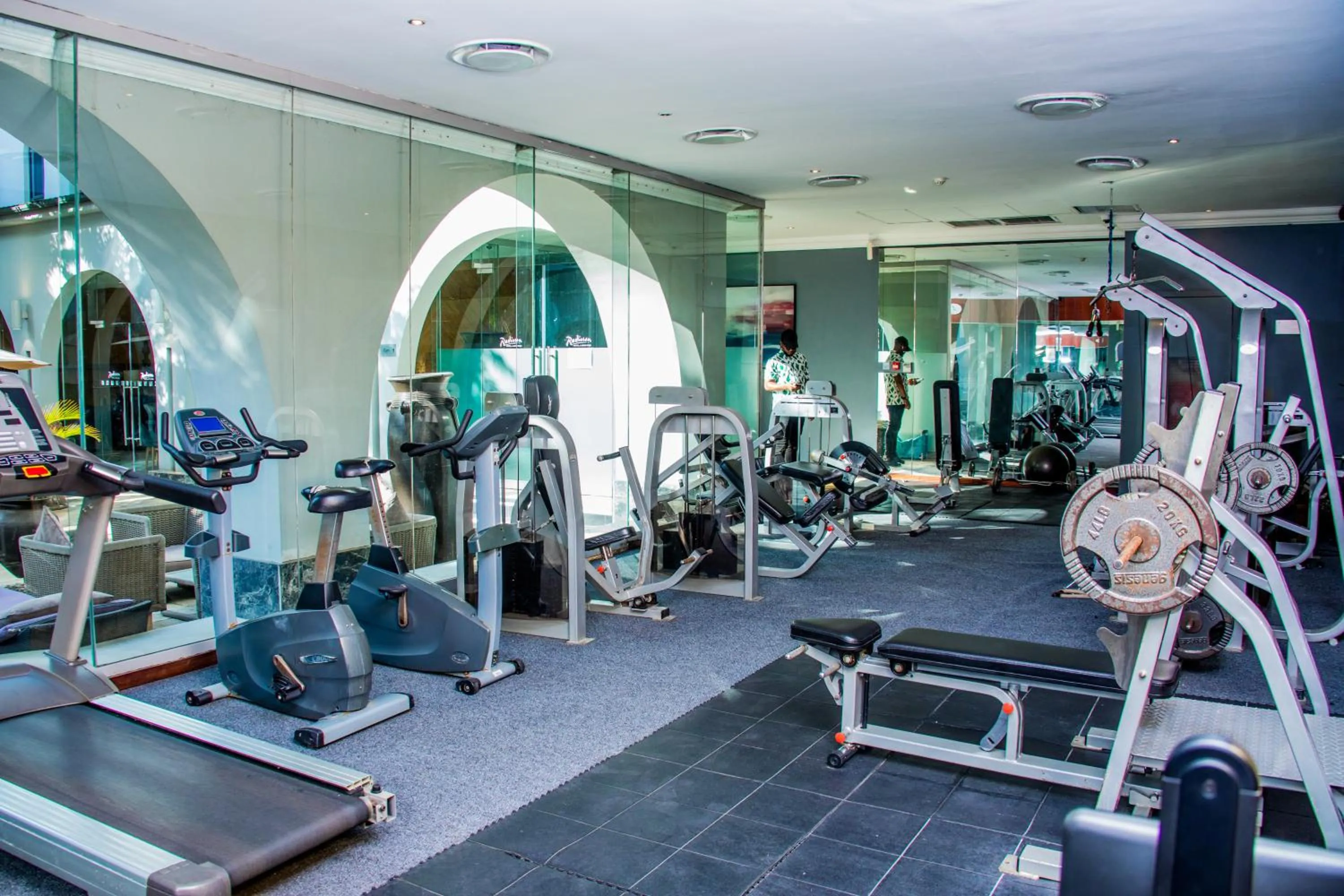 Fitness centre/facilities in Radisson Lagos Ikeja