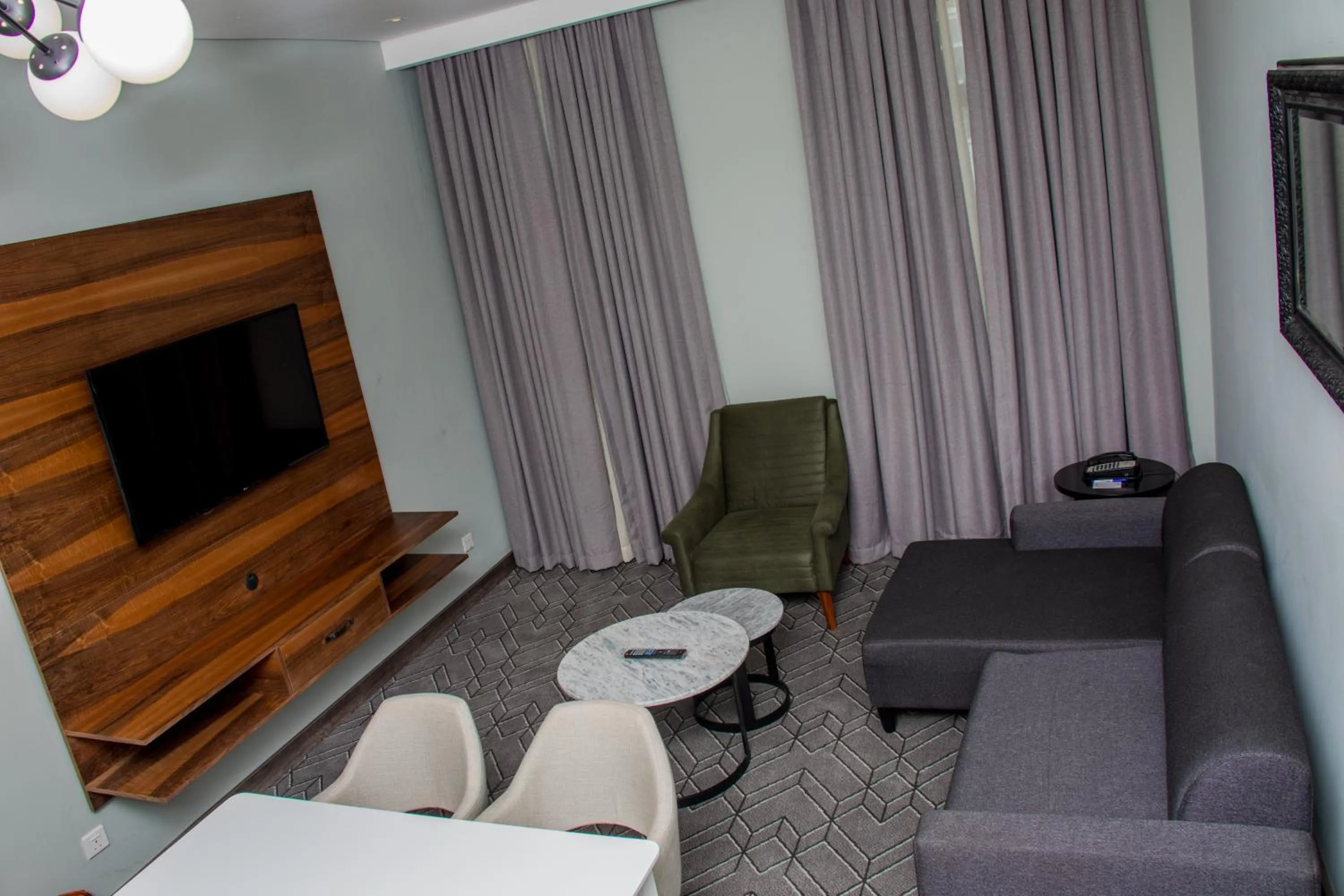 Seating area in Radisson Lagos Ikeja