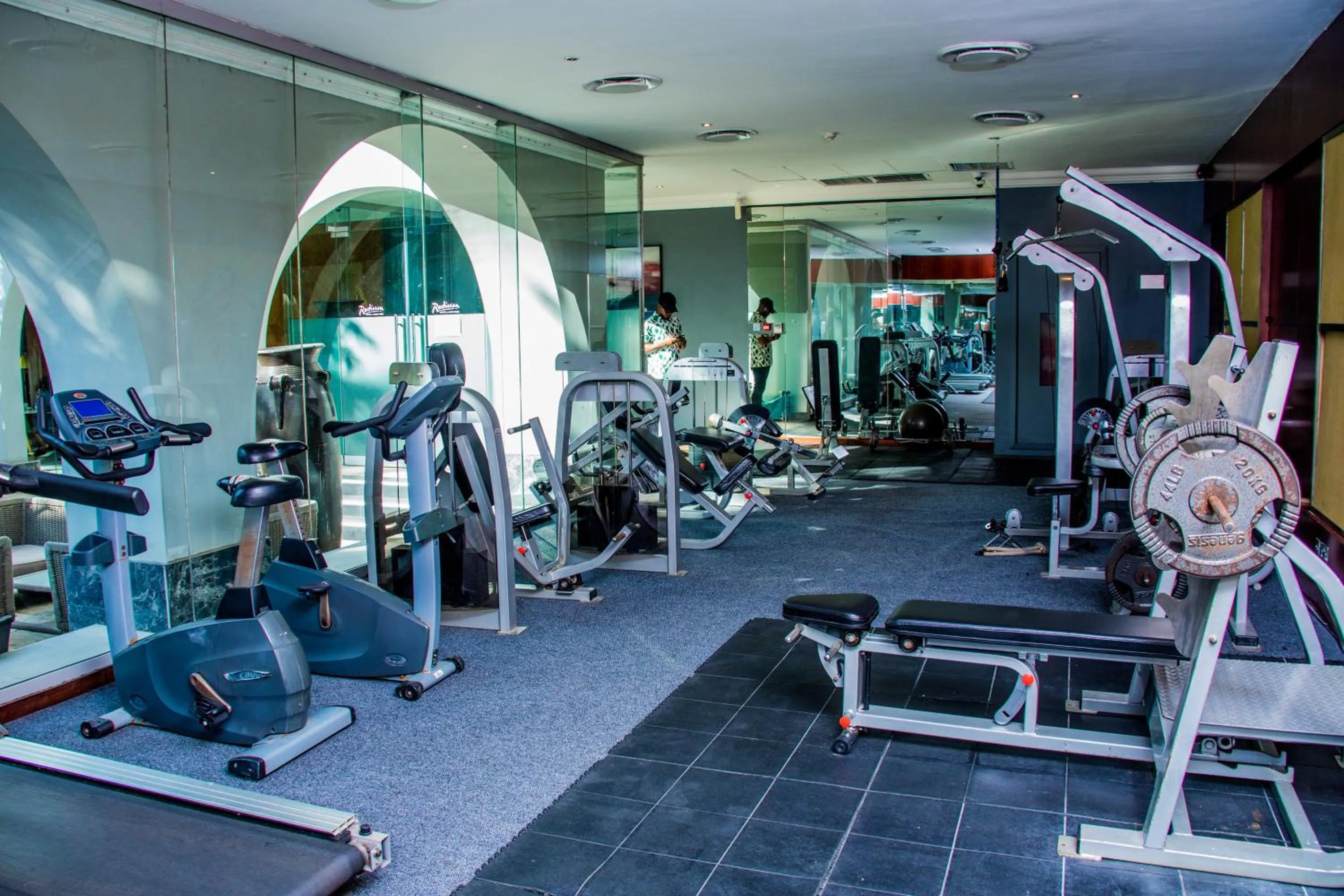Fitness centre/facilities in Radisson Lagos Ikeja