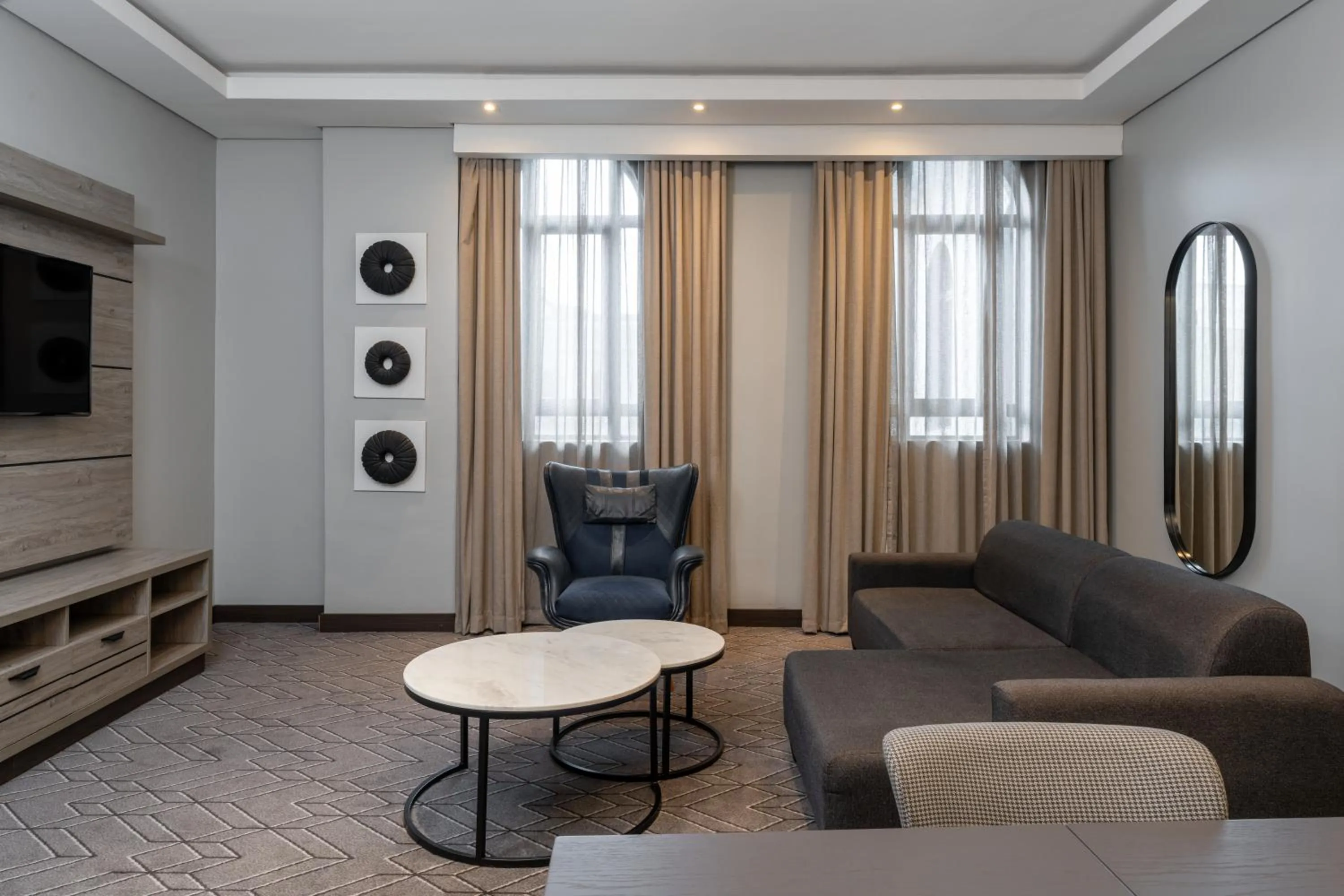 Seating area in Radisson Lagos Ikeja