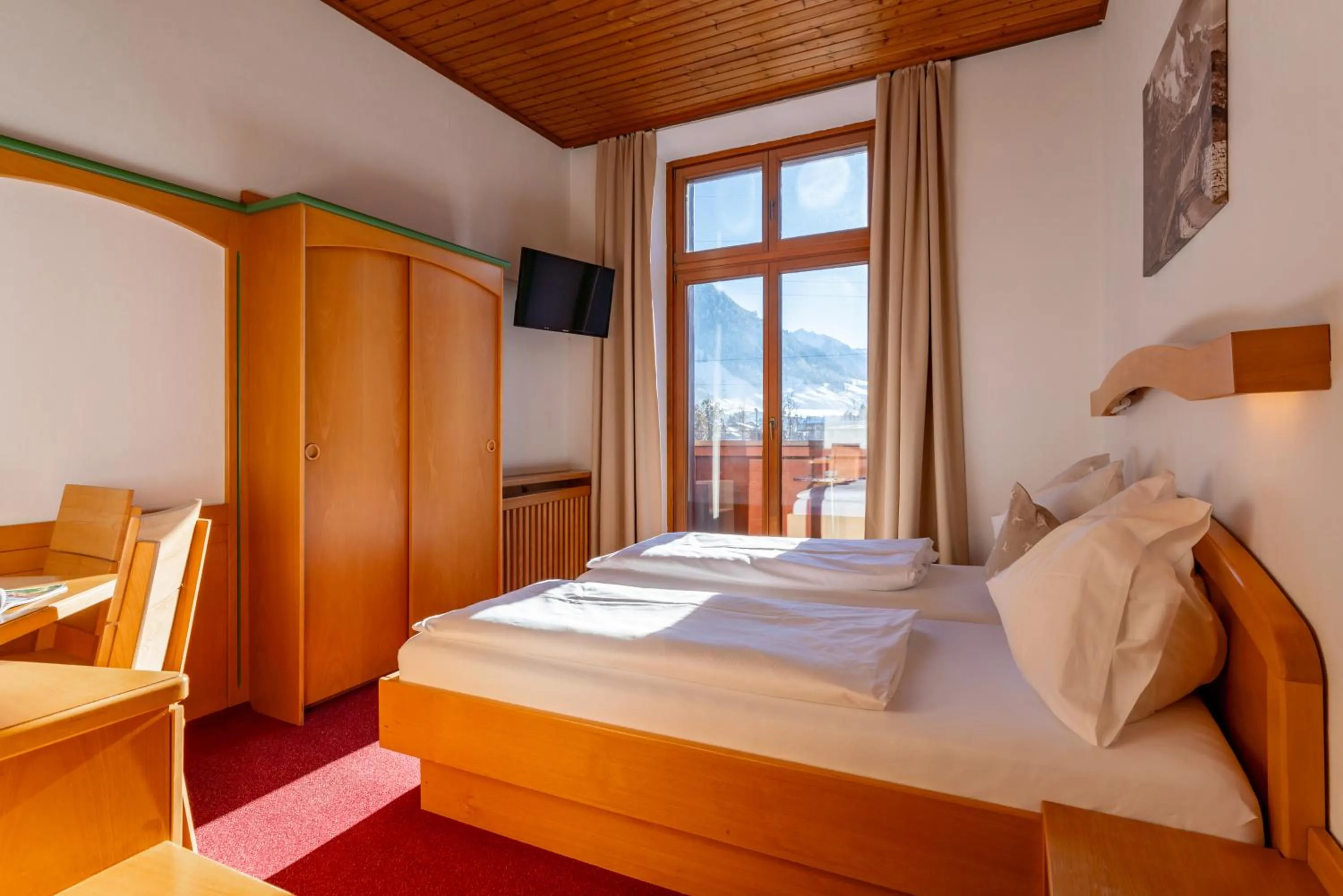 Bed in Hotel Gasthof Post