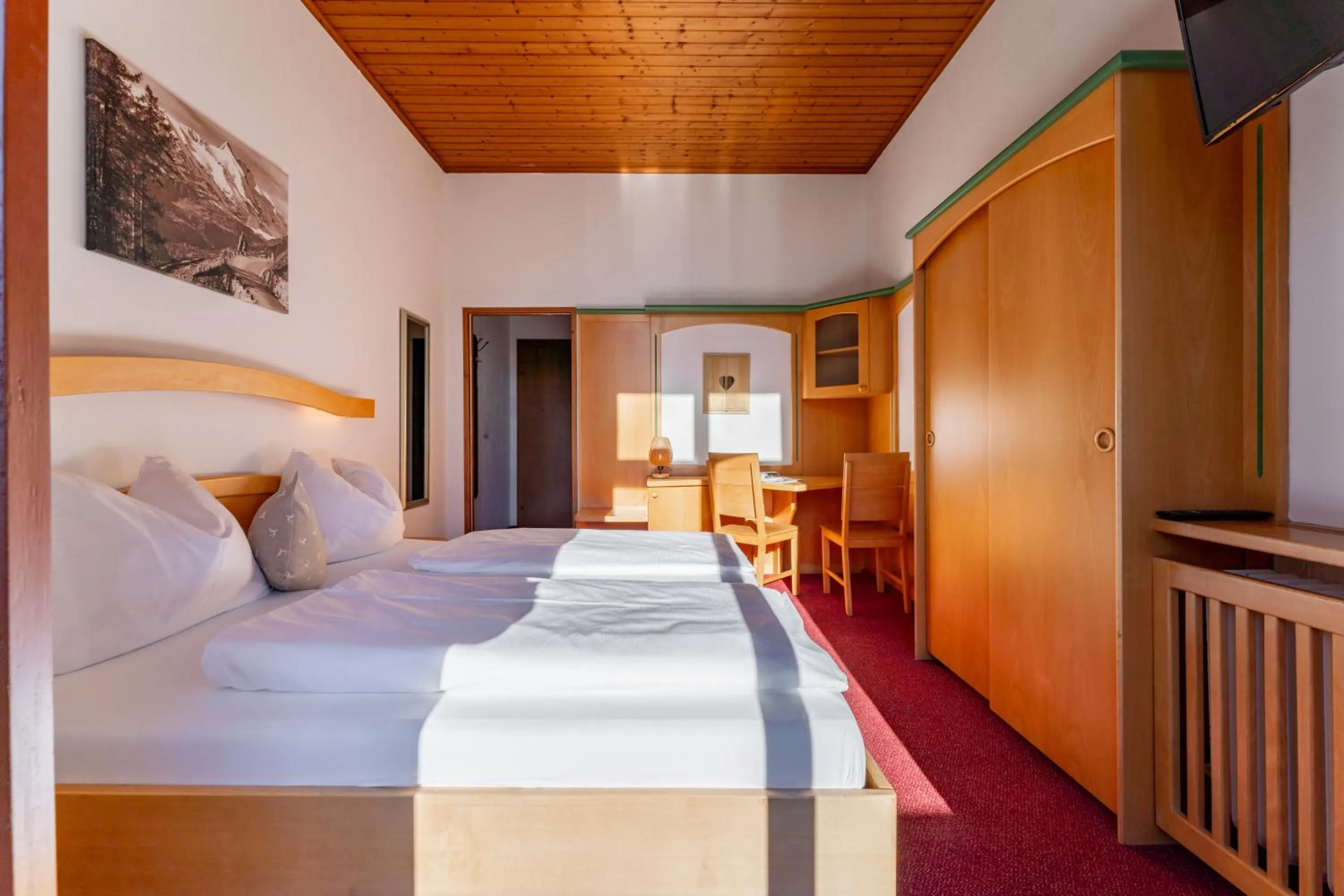 Bed in Hotel Gasthof Post