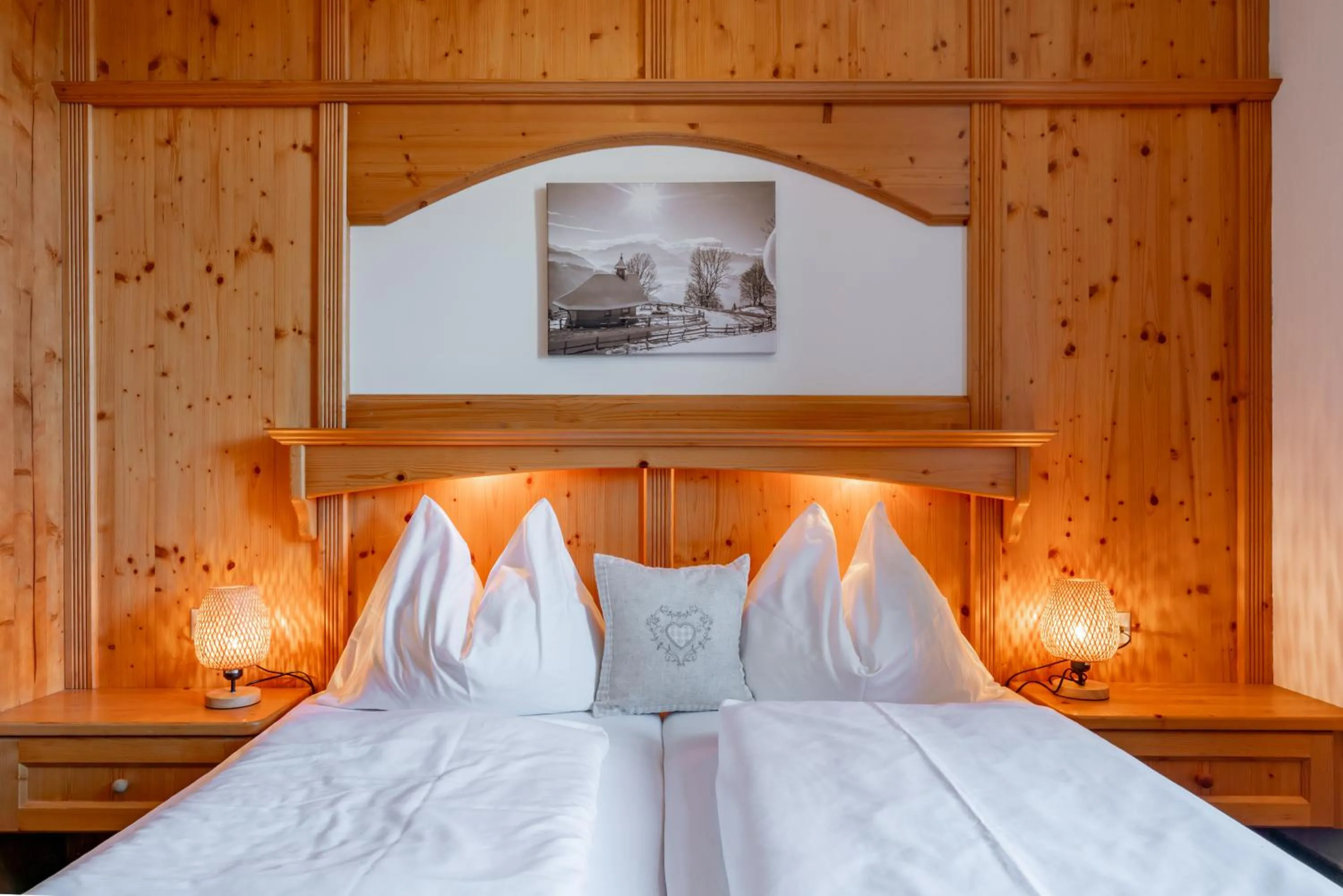 Bed in Hotel Gasthof Post