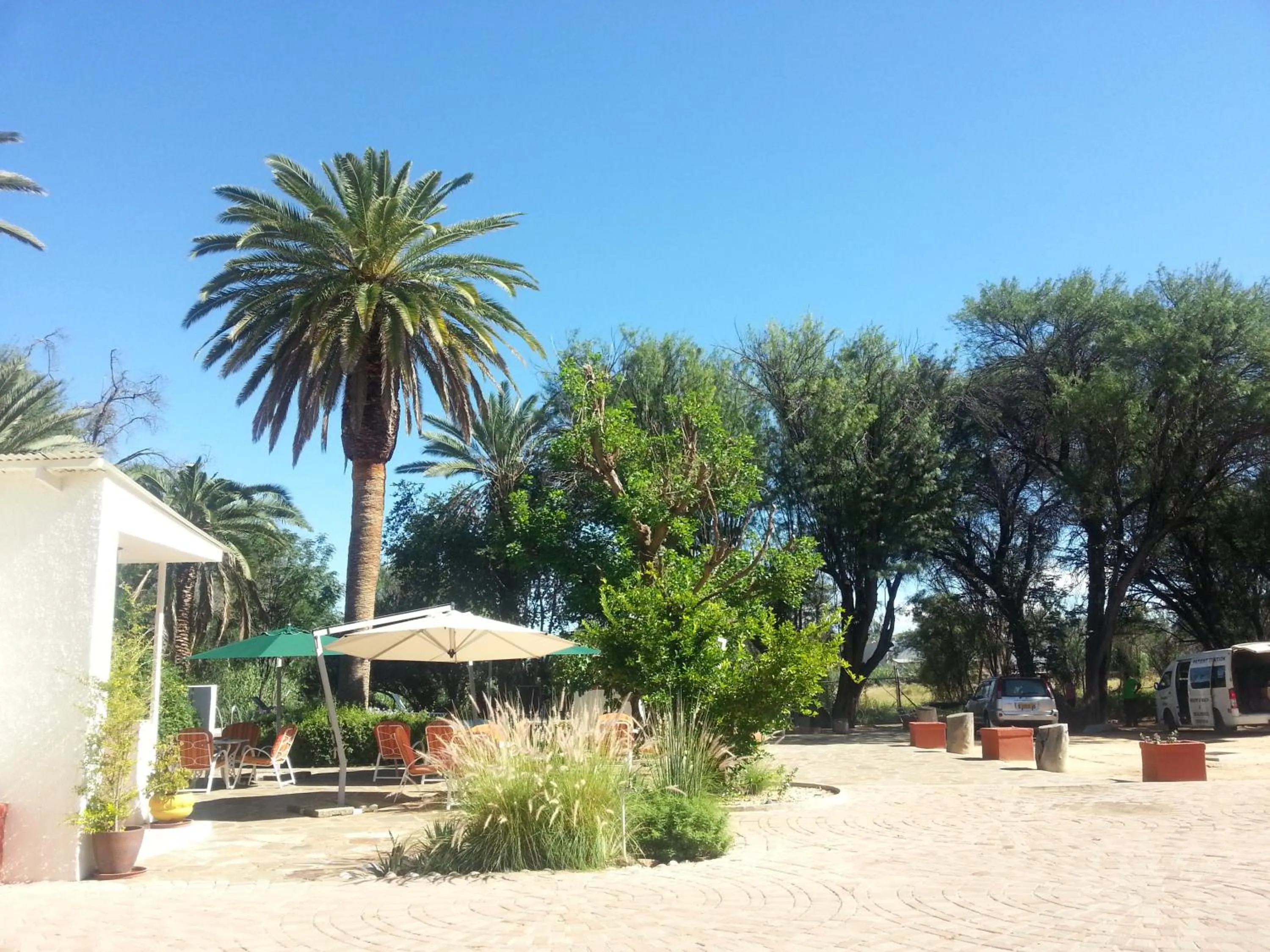Facade/entrance in Omaruru Guesthouse