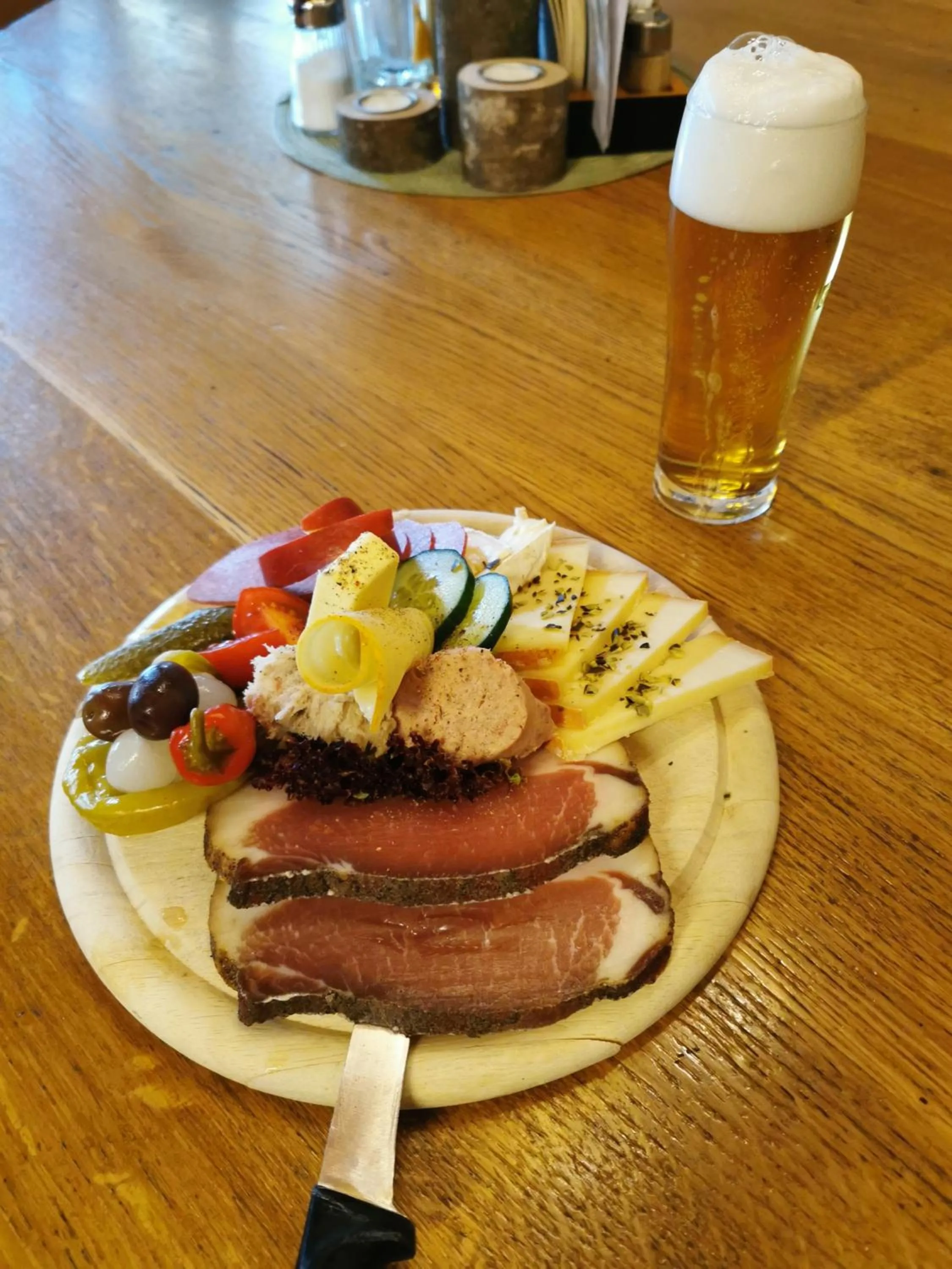 Food and drinks in Gasthof-Pension Golob