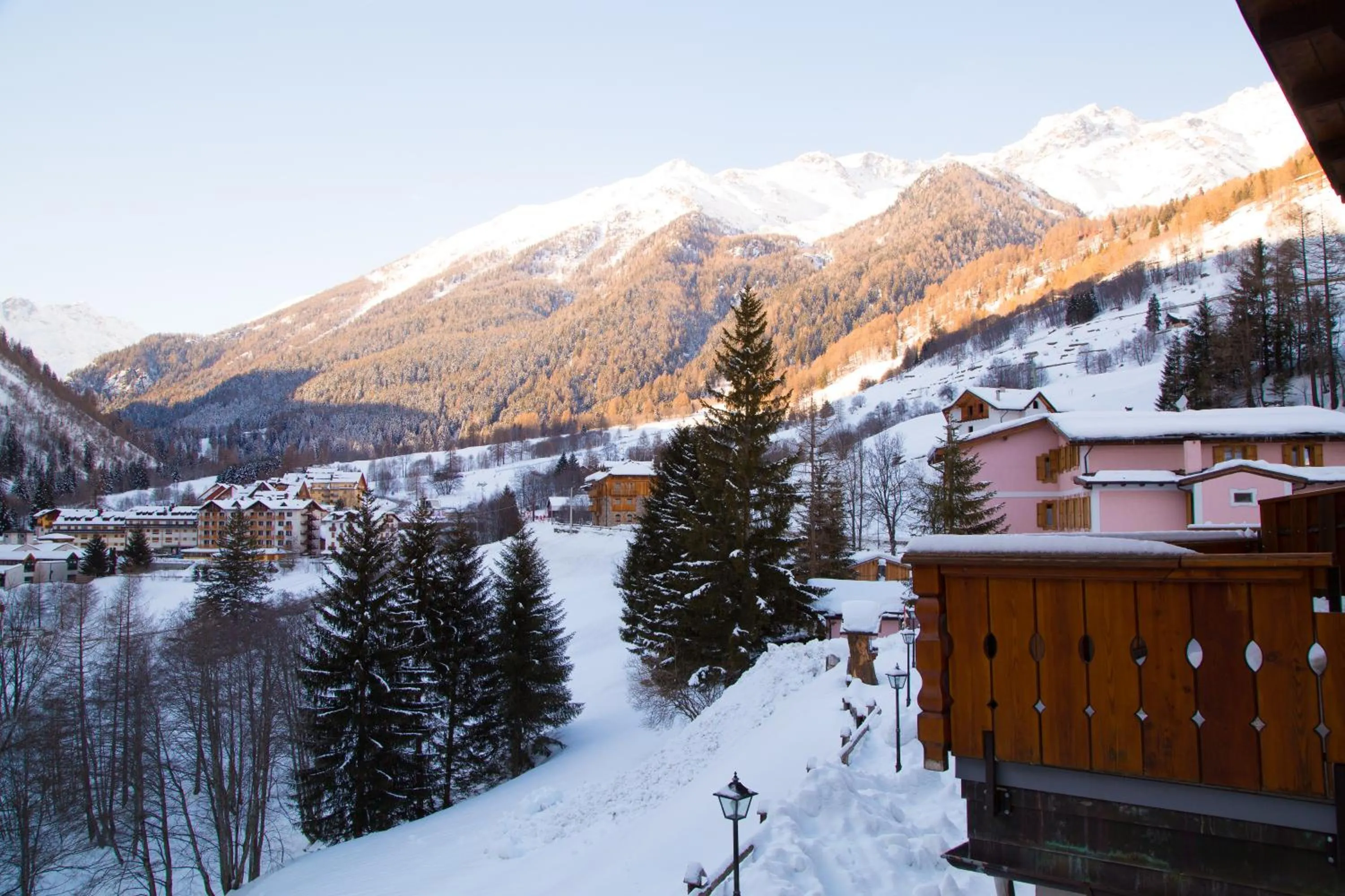 Natural landscape in Family Apartments Vioz