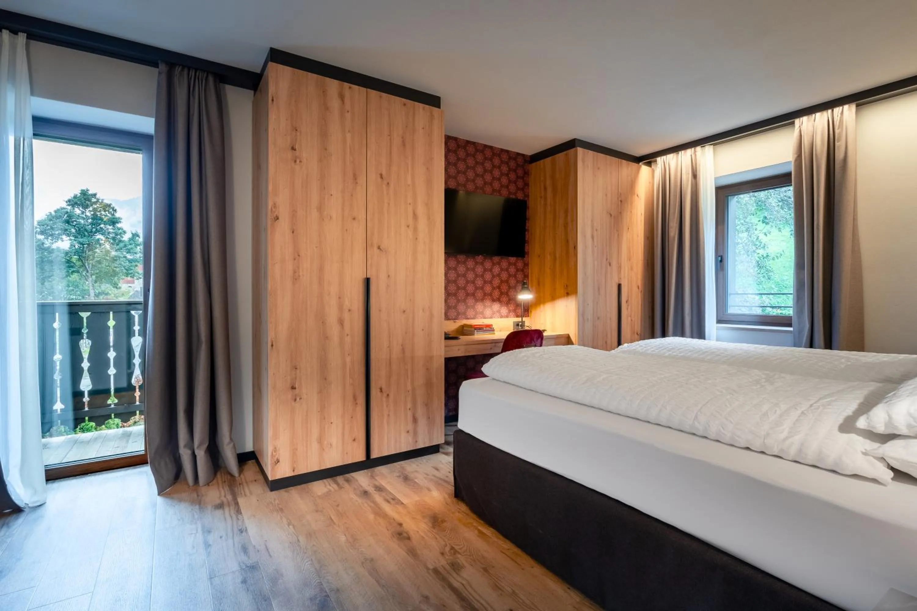 Bed in Family Apartments Vioz