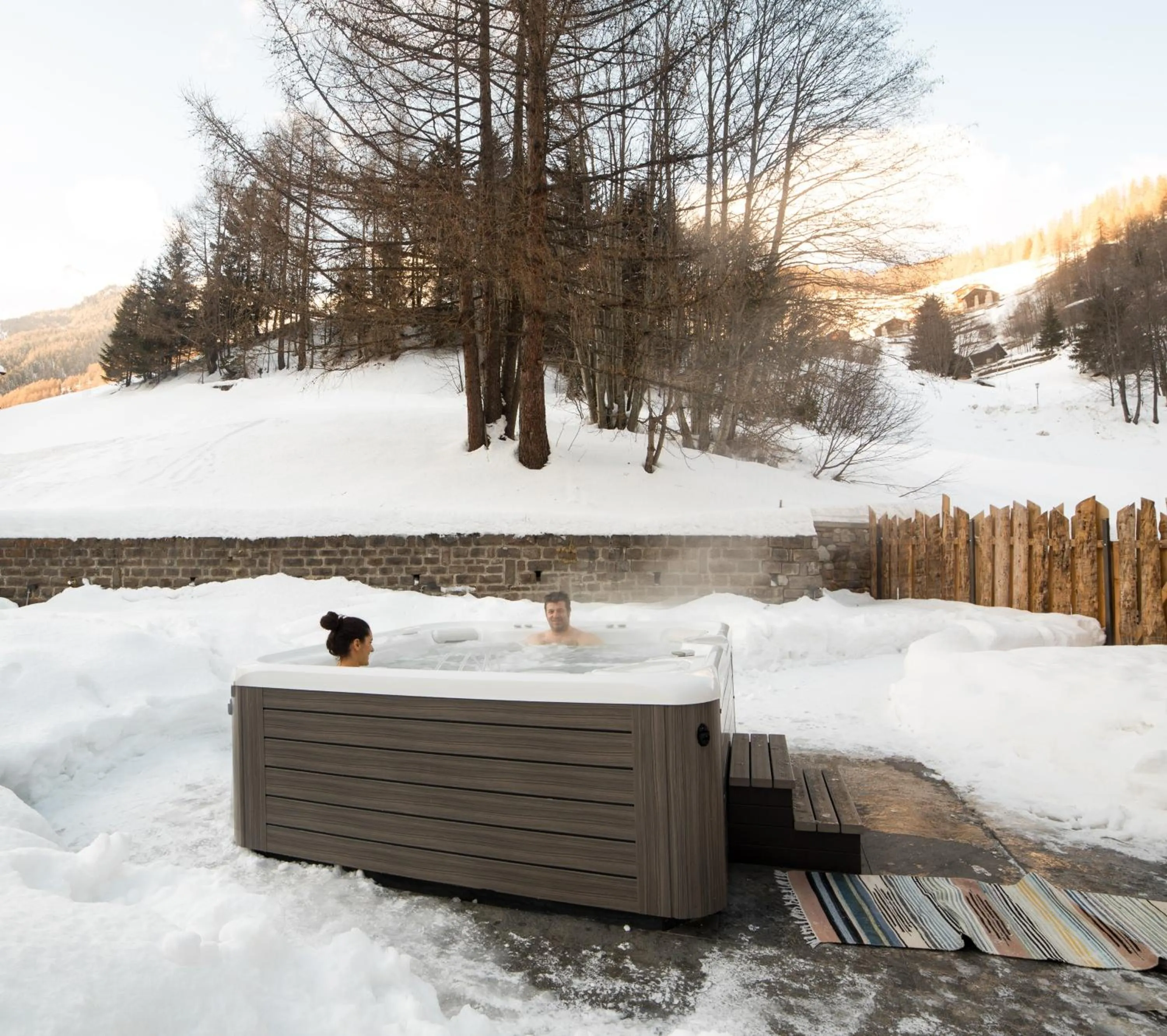 Winter in Family Apartments Vioz