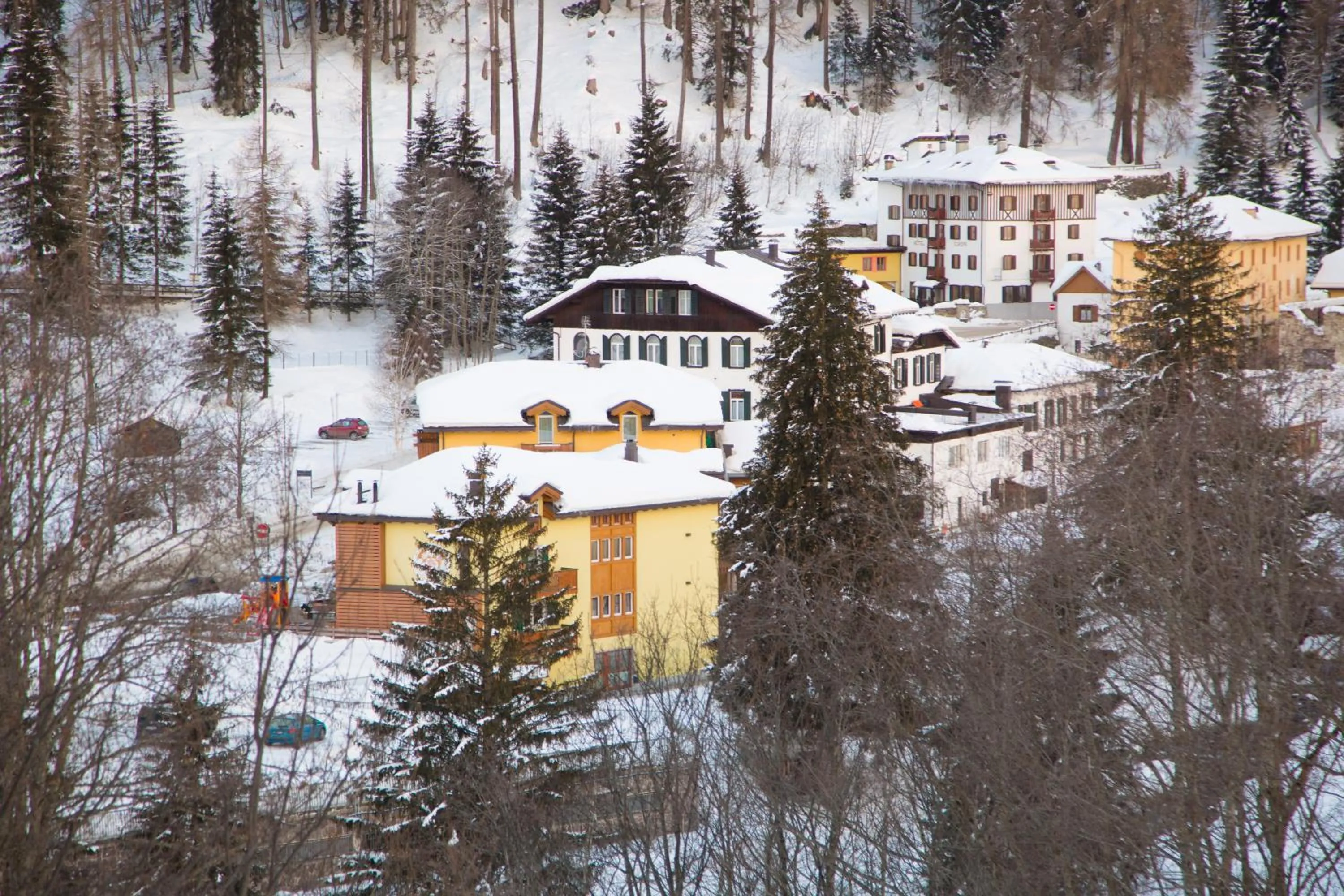 Natural landscape in Family Apartments Vioz