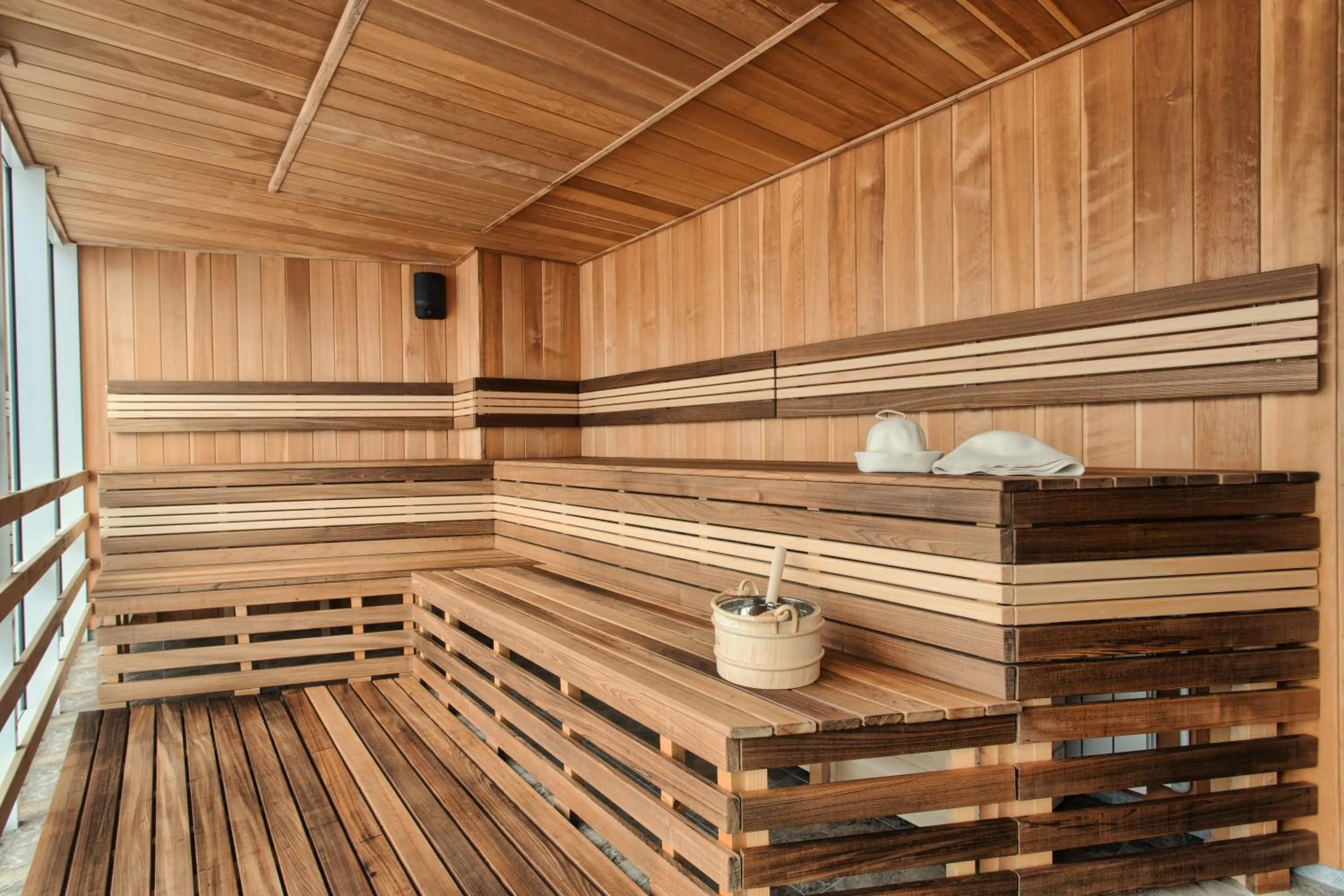 Sauna in Chevalier Hotel & SPA
