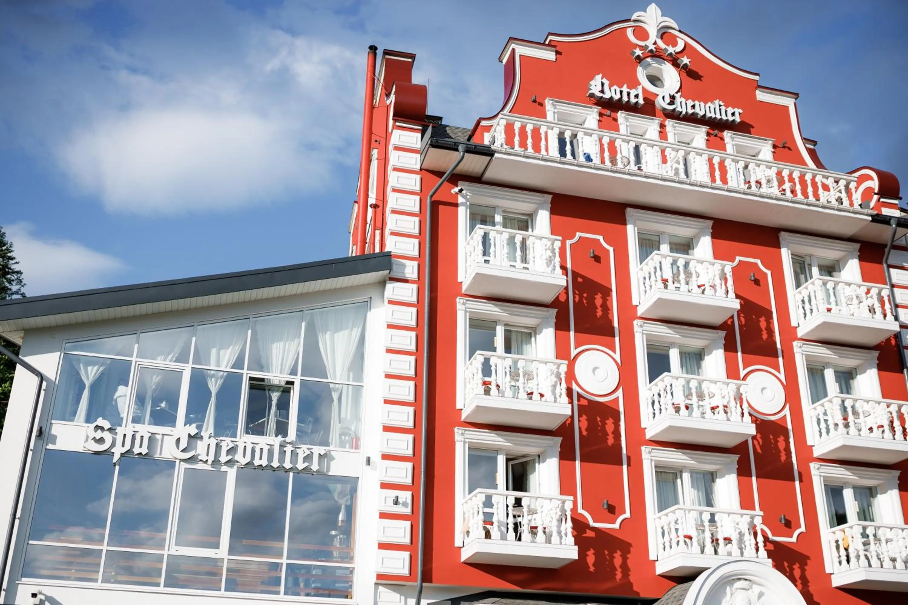 Property building in Chevalier Hotel & SPA